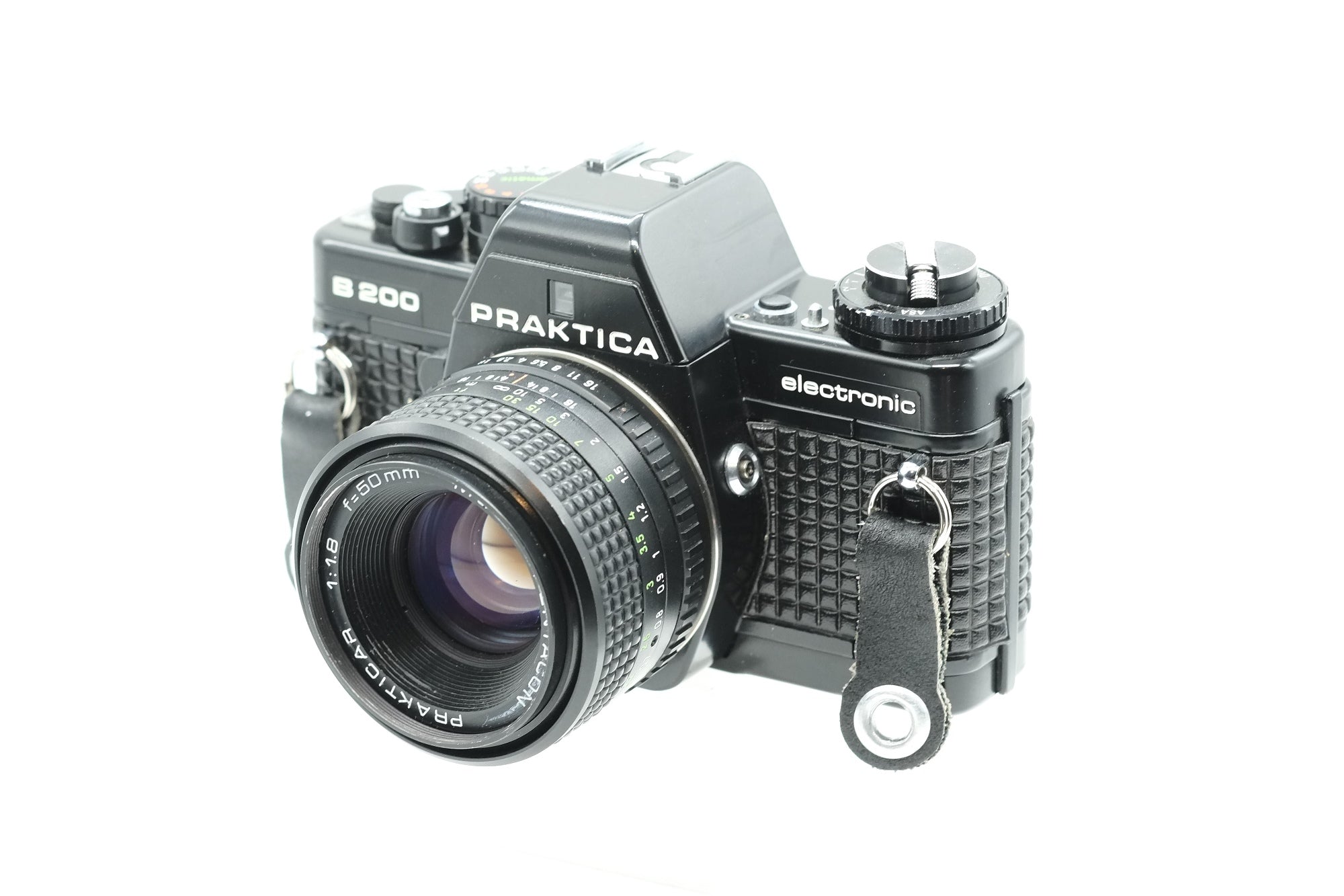 Vintage Praktica B200 Pentacon Film SLR 35mm PB Mount Camera + 50mm + 70-210mm