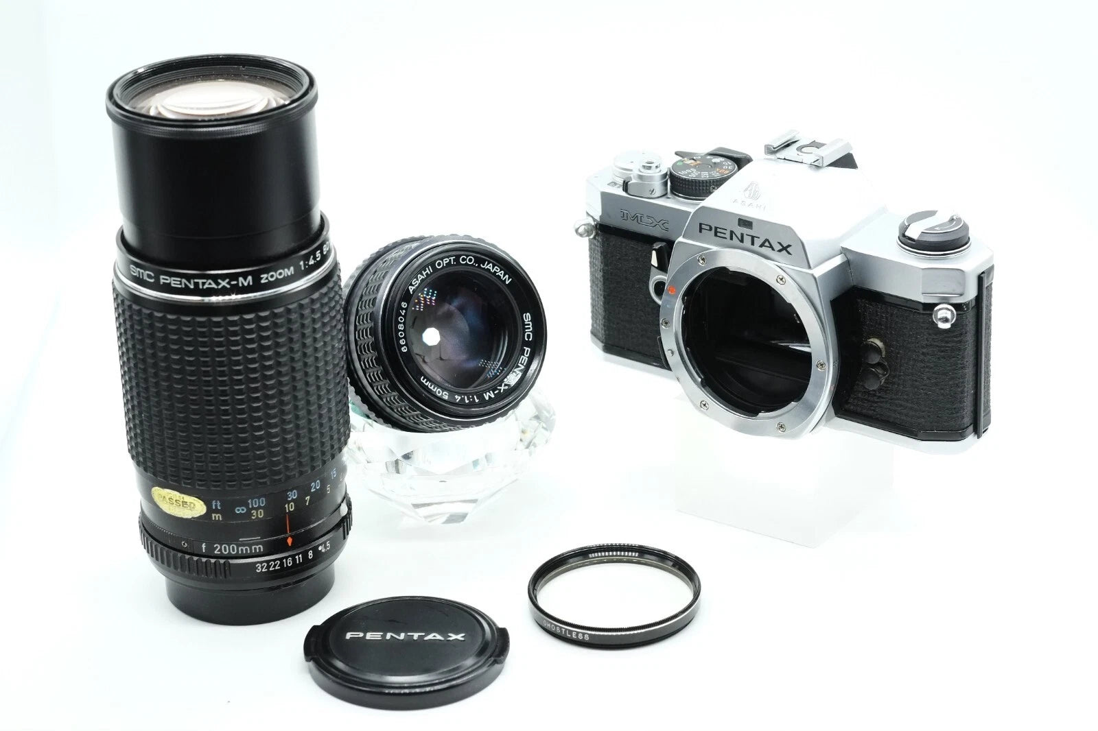 PENTAX MX + PENTAX 50mm 1.4 + 70-200mm * NEW LIGHT SEALS