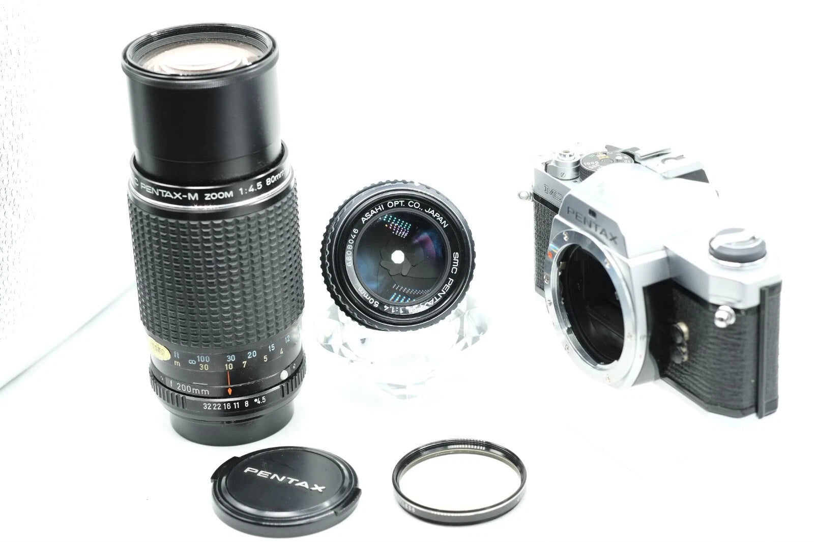 PENTAX MX + PENTAX 50mm 1.4 + 70-200mm * NEW LIGHT SEALS