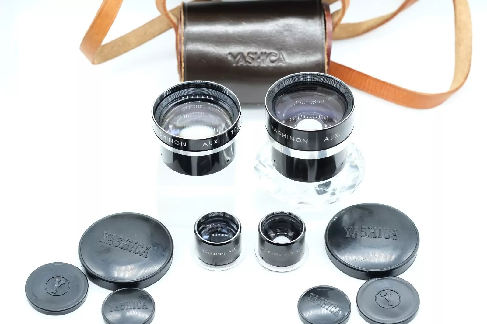 Yashica Mat124 Aux TelePhoto & WideAngle Lens with Finder/Viewfinder-Rollei Bay