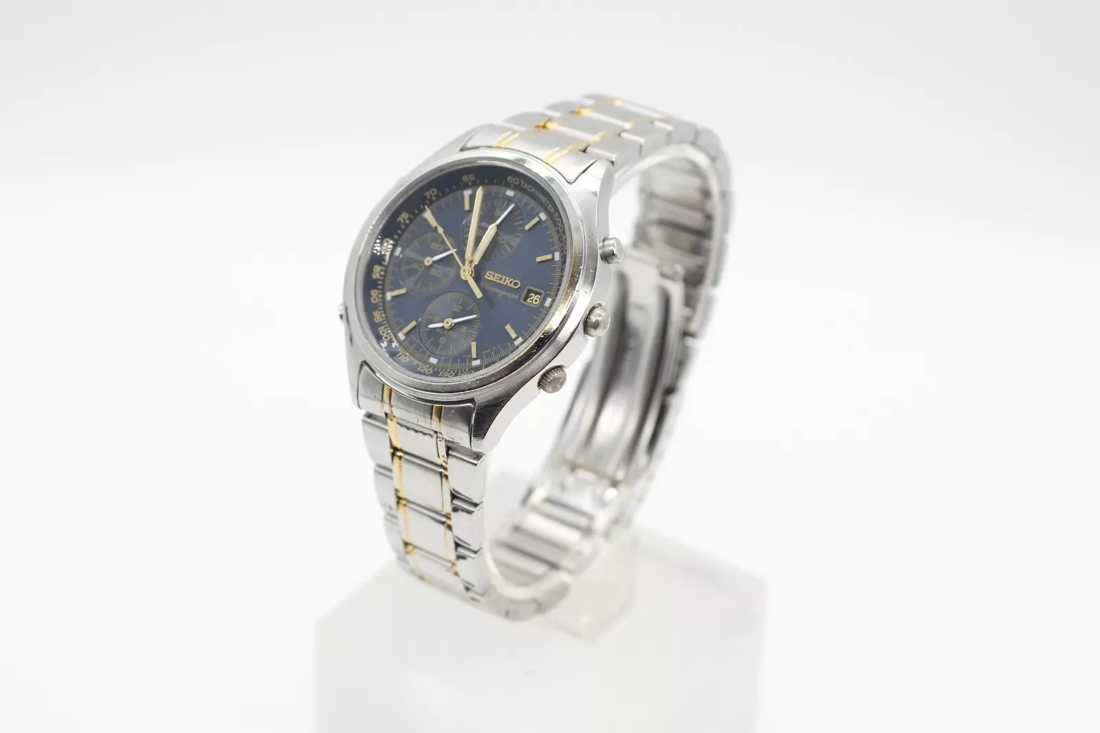 Seiko Chronograph 7T32-7C60 Quartz WRISTWATCH