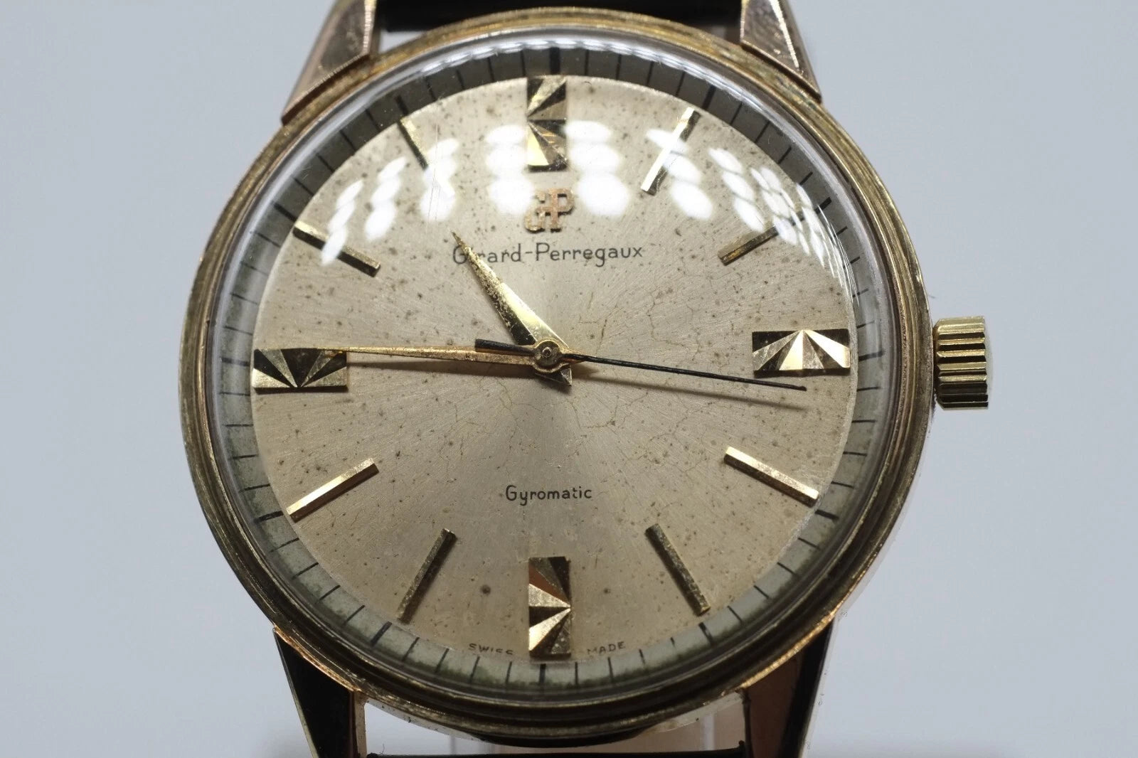 SERVICED Gents Girard Perregaux Gyromatic 39 Jewels * WARRANTY
