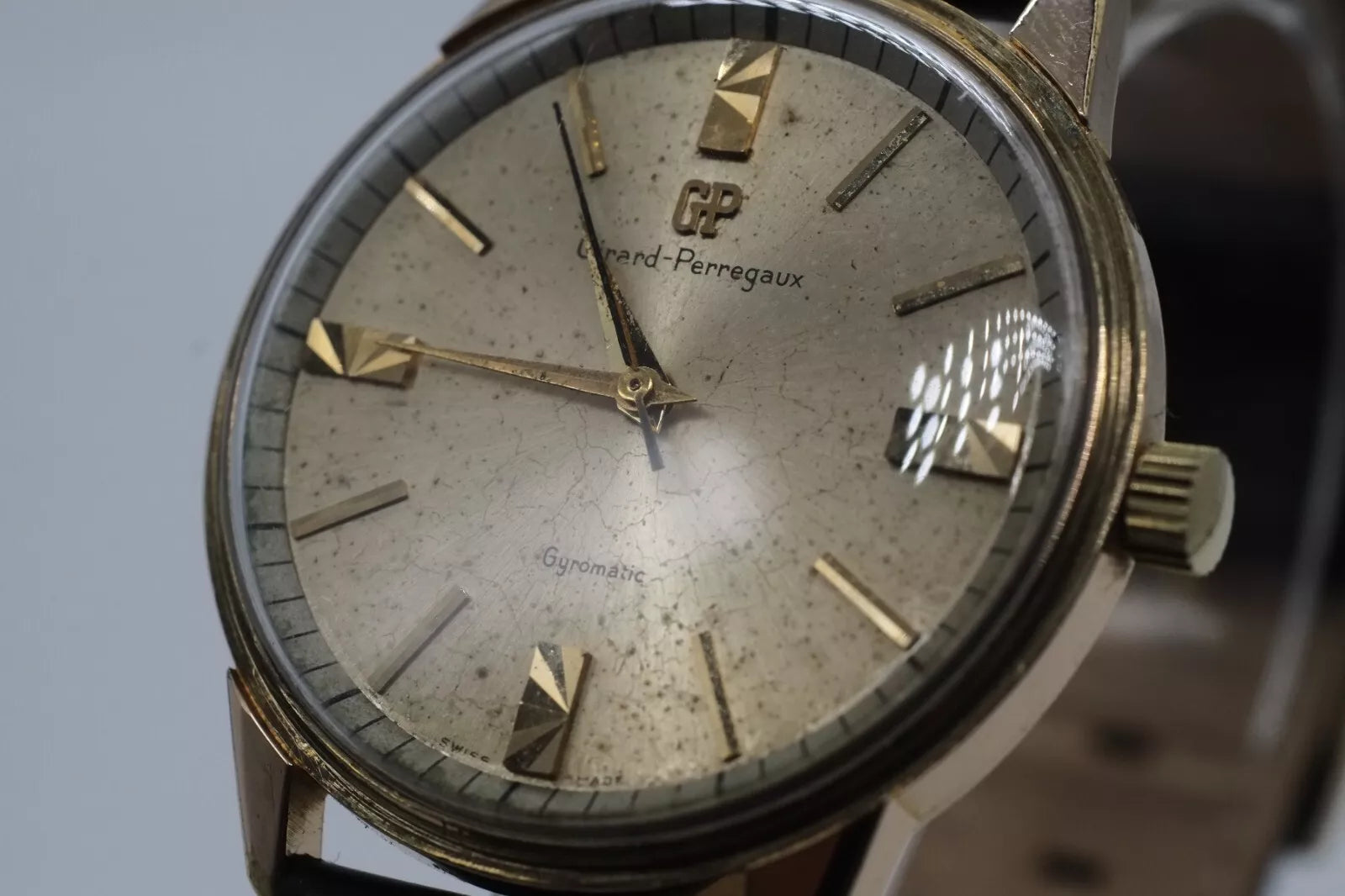 SERVICED Gents Girard Perregaux Gyromatic 39 Jewels * WARRANTY