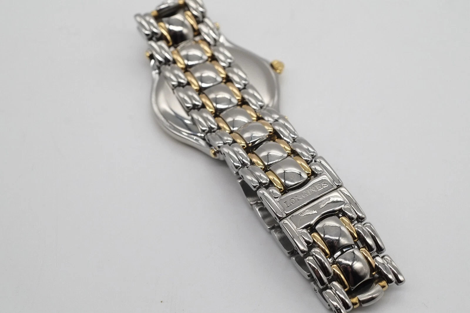 Serviced Longines Men's Golden Wing Quartz Wristwatch L3.606.5 * Warranty
