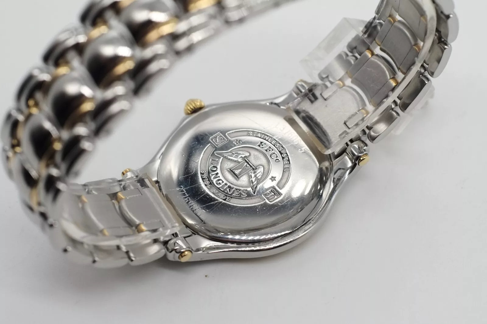 Serviced Longines Men's Golden Wing Quartz Wristwatch L3.606.5 * Warranty