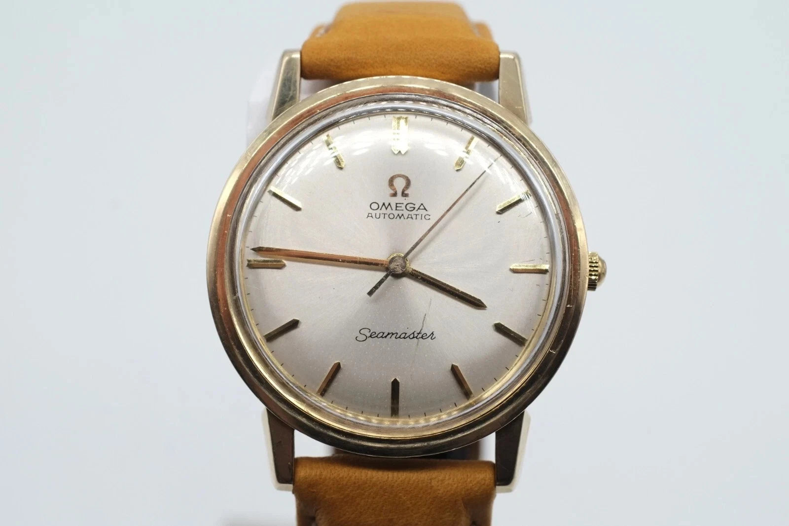 Mens 1965 Omega Seamaster 165/6 - 5003 9ct Gold Automatic * Cal 552 * Warranty