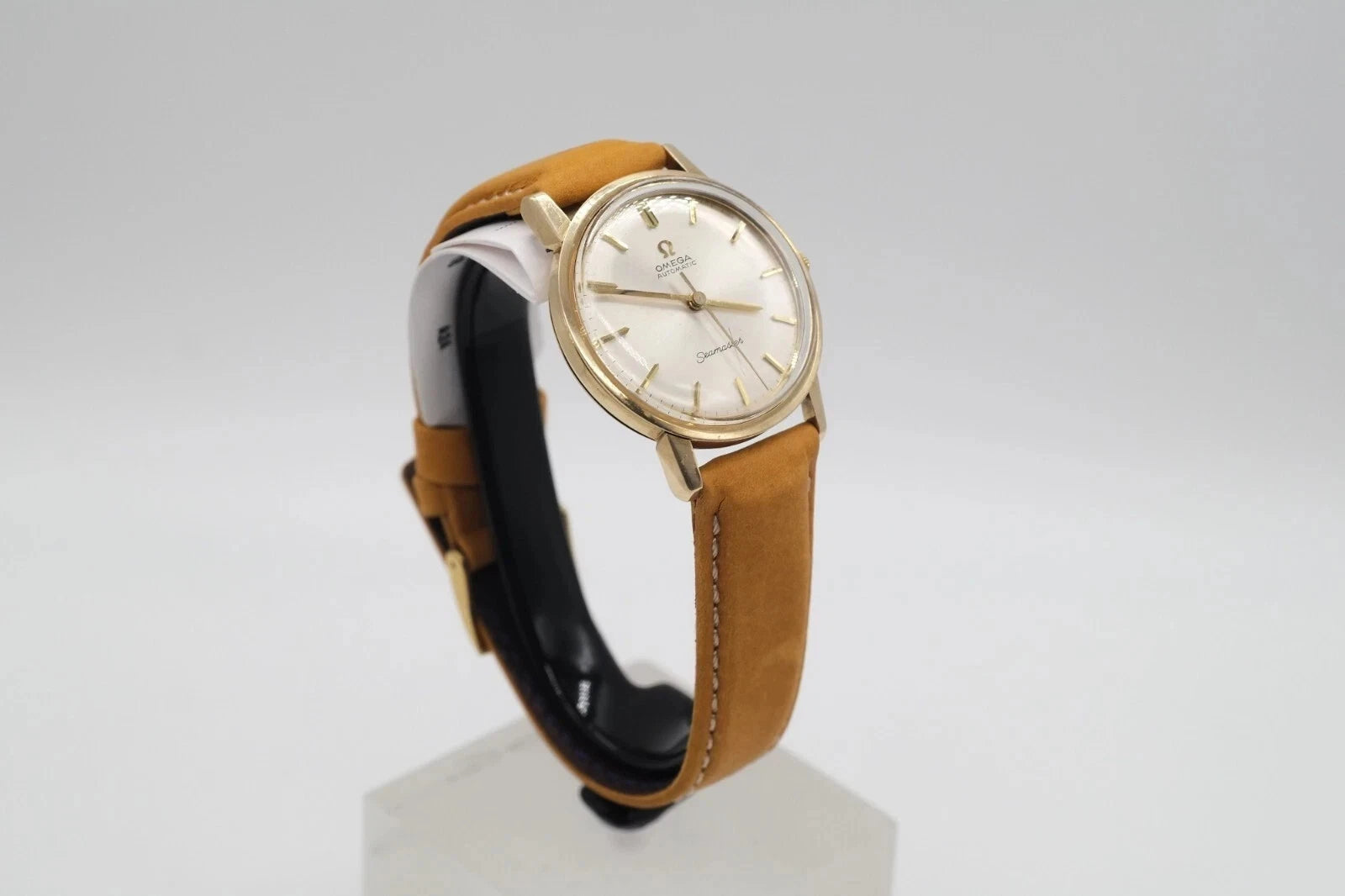 Mens 1965 Omega Seamaster 165/6 - 5003 9ct Gold Automatic * Cal 552 * Warranty