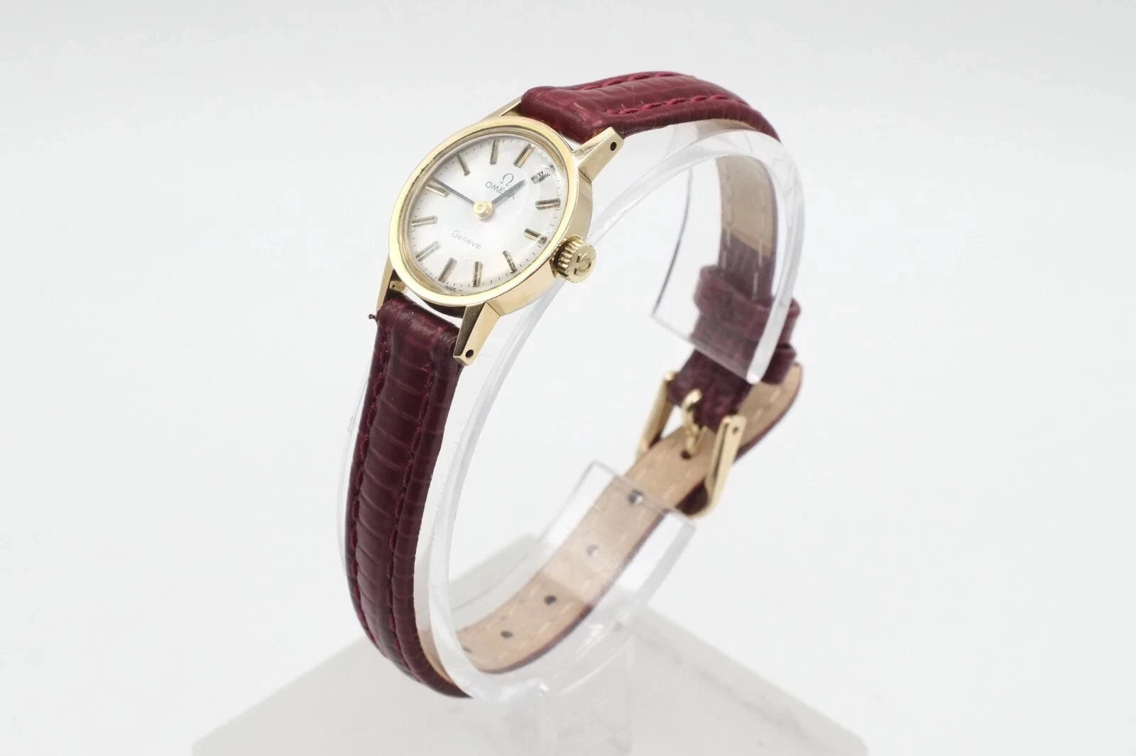 Vintage 1974 Omega Geneve Ladies Watch 511.0451 Hand Wind * Warranty