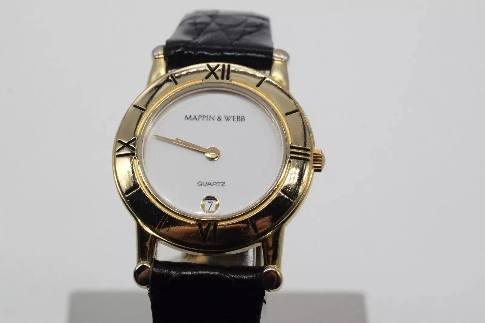 Serviced Mappin & Webb Gold Tone Watch Quartz * Warranty