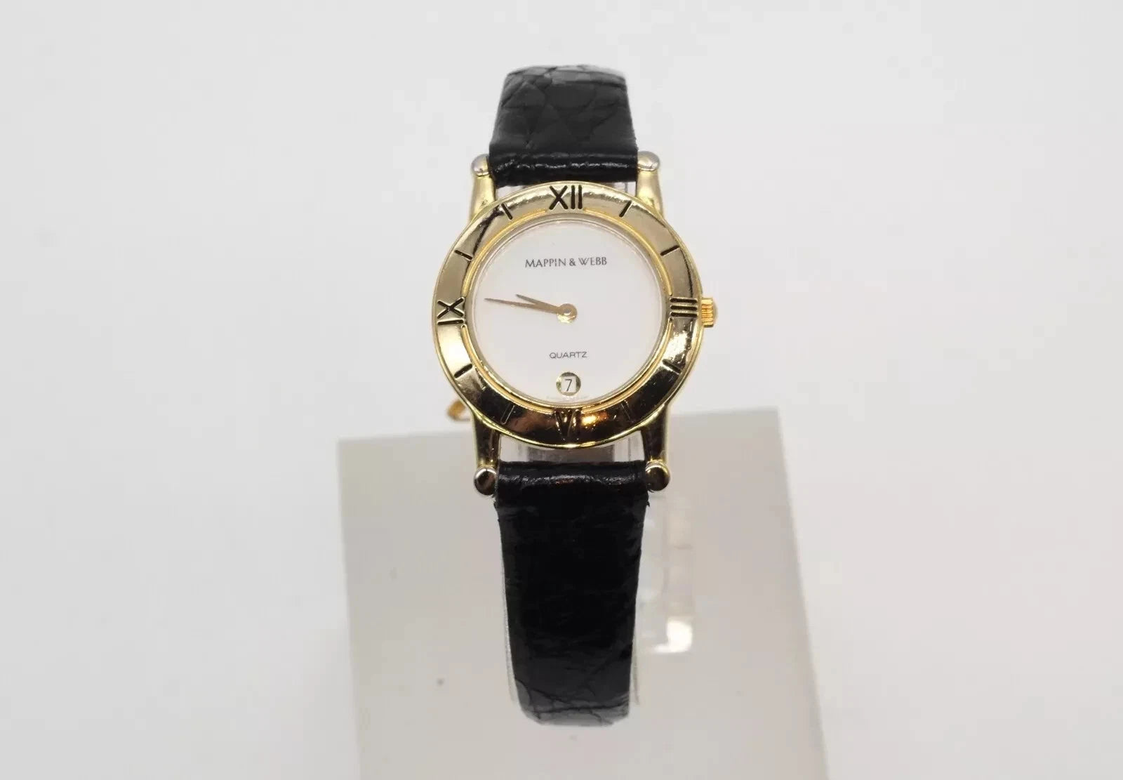 Serviced Mappin & Webb Gold Tone Watch Quartz * Warranty