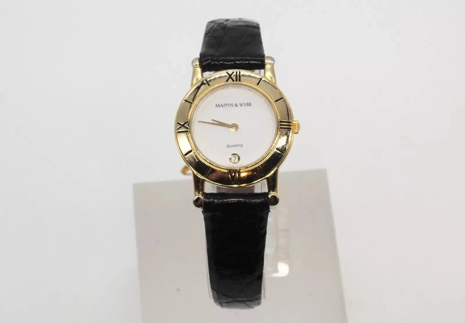 Serviced Mappin & Webb Gold Tone Watch Quartz * Warranty