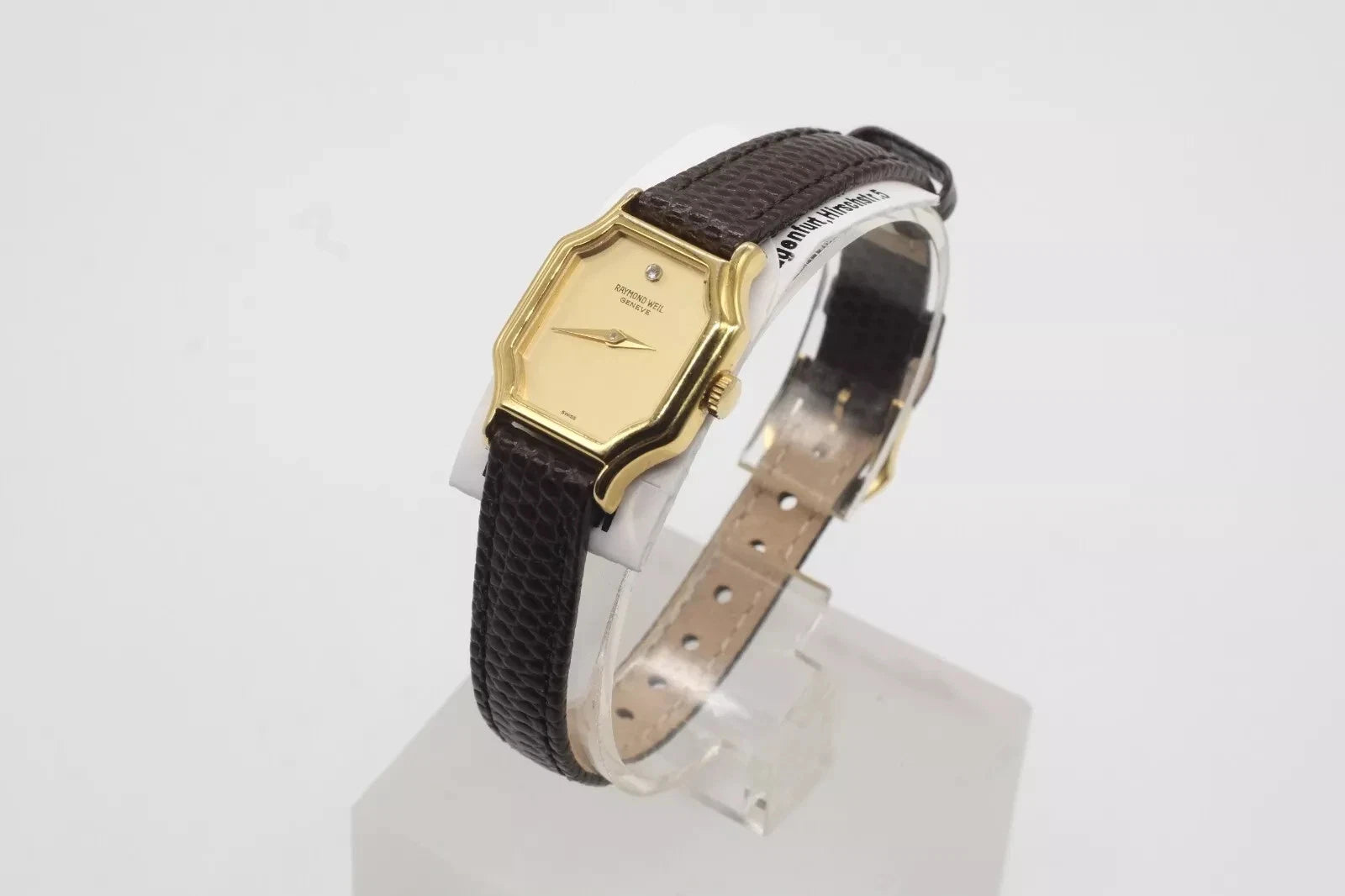Raymond Weil Gold Tone 18k Gold Plated 737 Newly Serviced * Warranty
