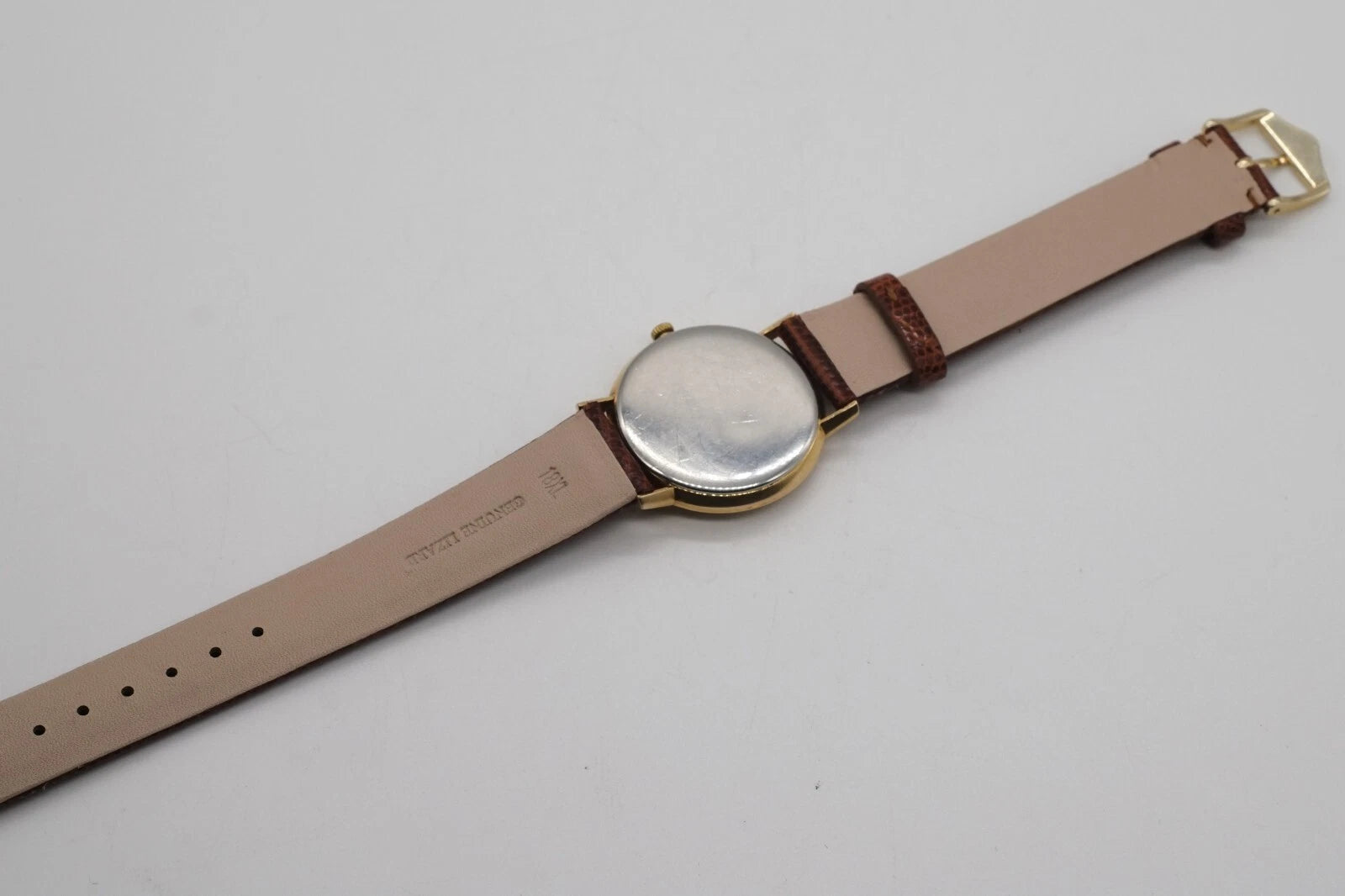 Serviced Vintage 1964 Omega Ref 131.015 Hand Wind Cal 600 * Gold Plated