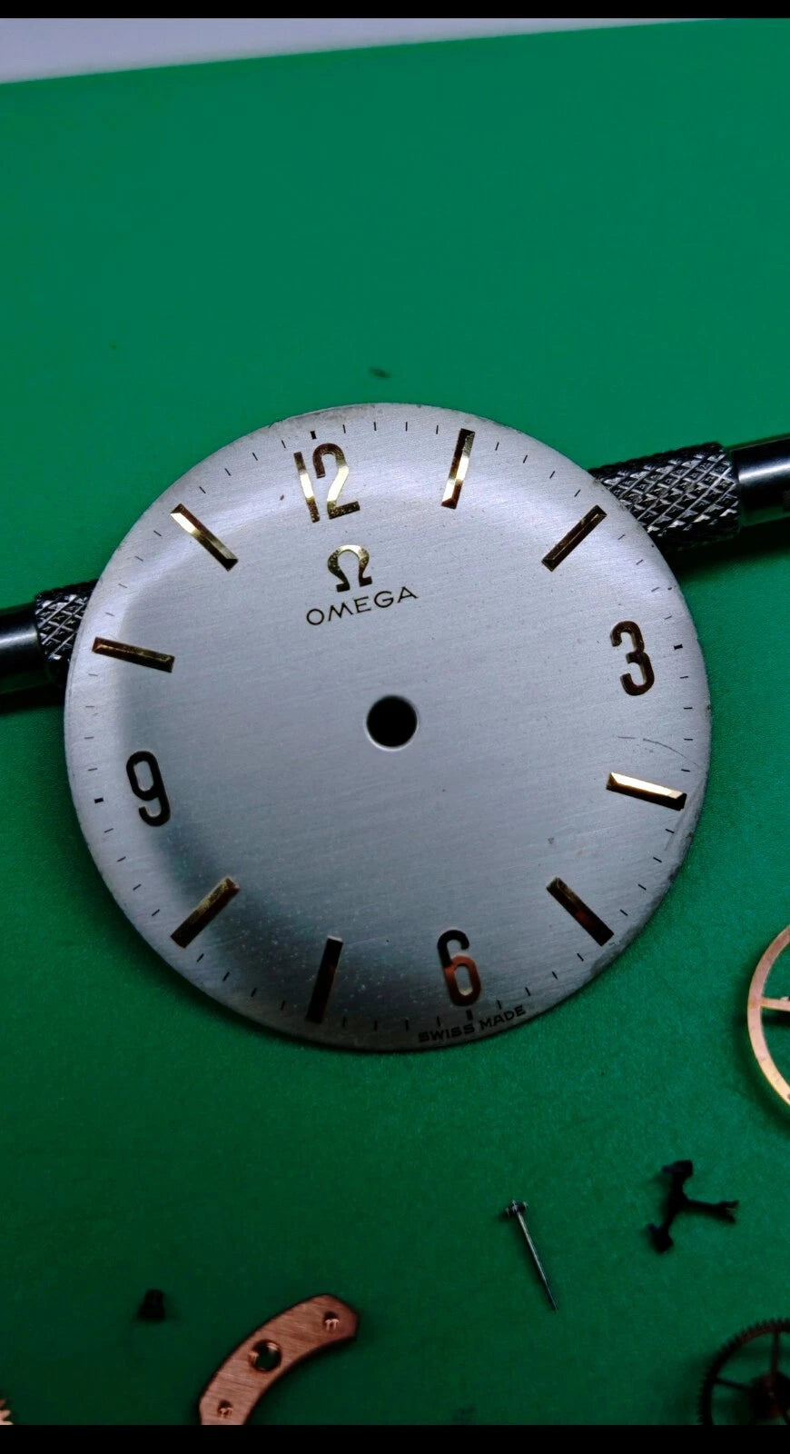 Serviced Vintage 1964 Omega Ref 131.015 Hand Wind Cal 600 * Gold Plated