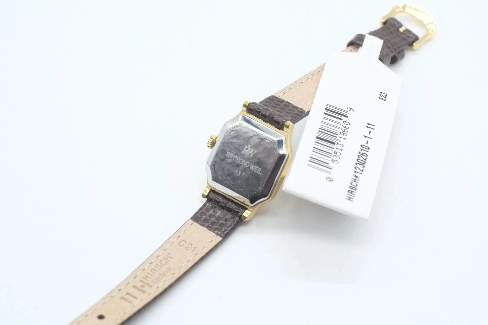 Raymond Weil Gold Tone 18k Gold Plated 737 Newly Serviced * Warranty
