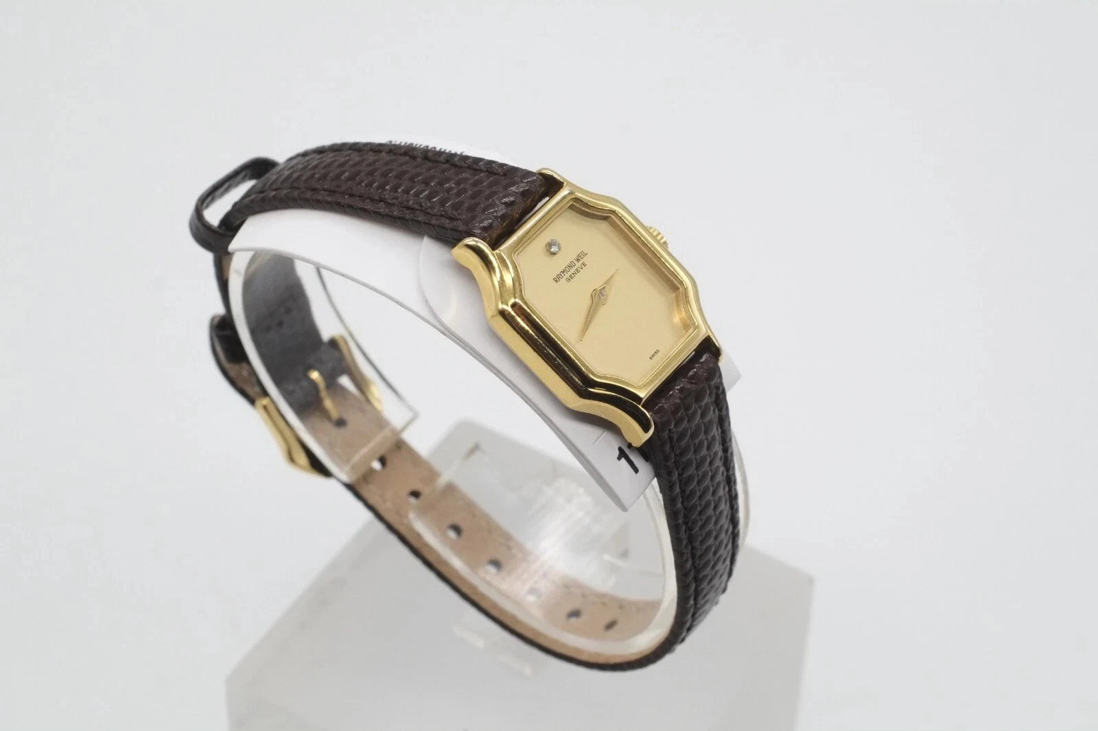 Raymond Weil Gold Tone 18k Gold Plated 737 Newly Serviced * Warranty