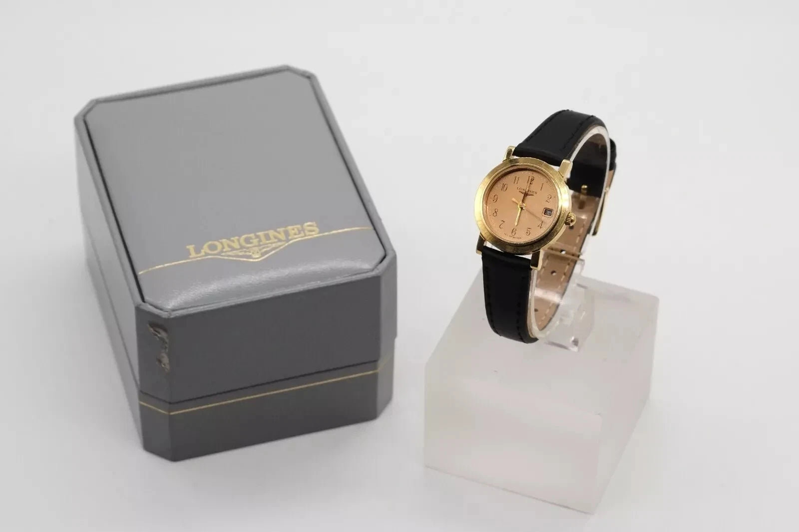 Womens Longines Gold Tone Watch Quartz WORKING