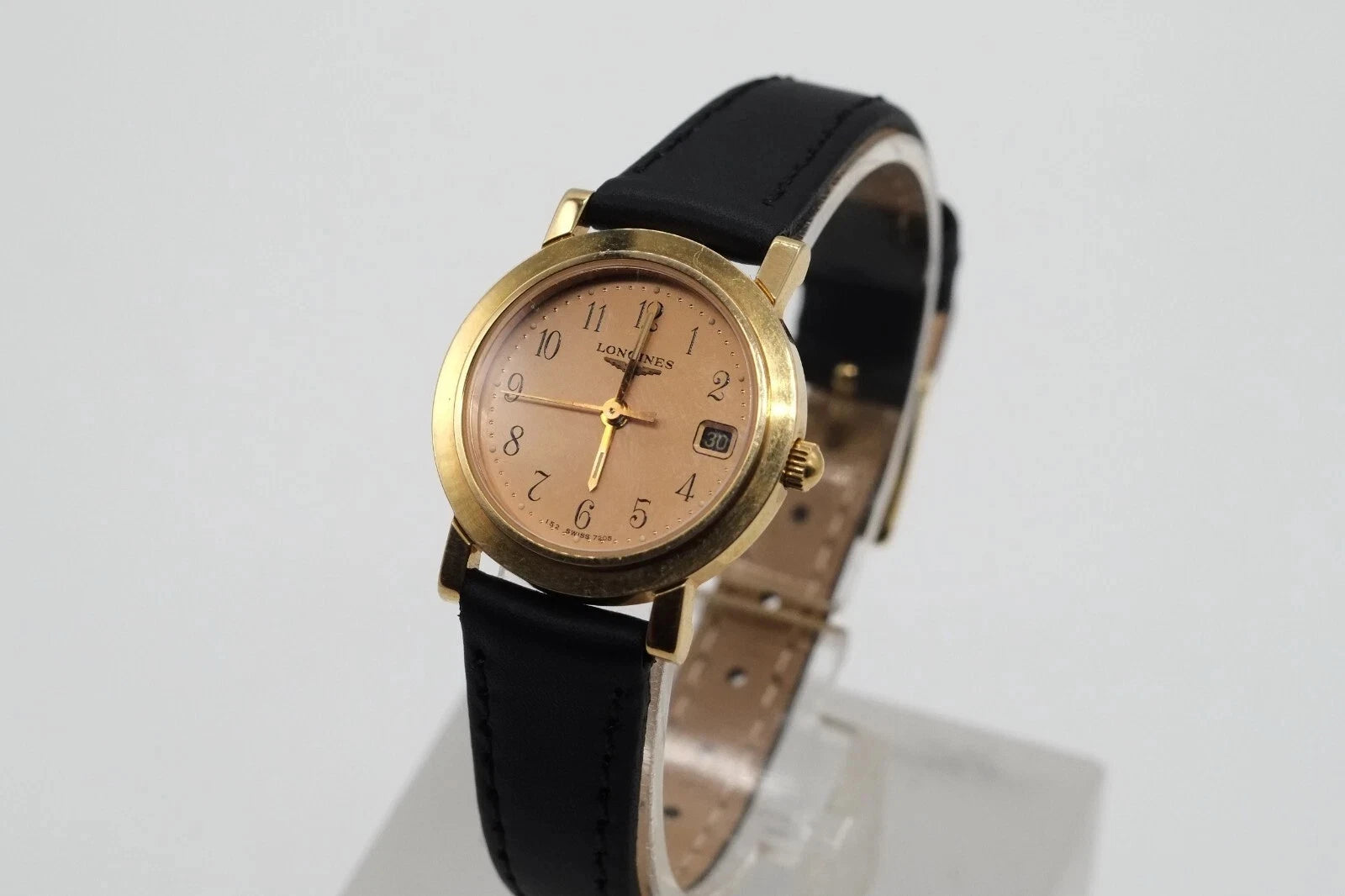 Womens Longines Gold Tone Watch Quartz WORKING