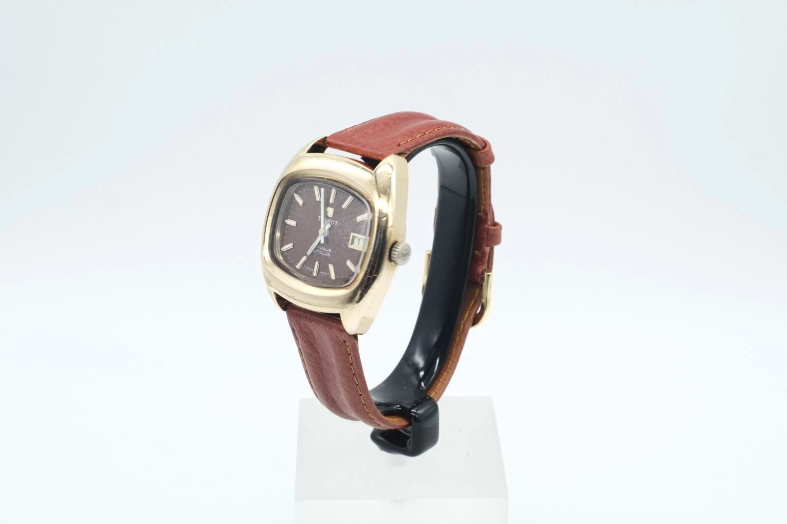 Tissot Actualis Autolup 82800-1 * Hand Wind * Gold Plated *