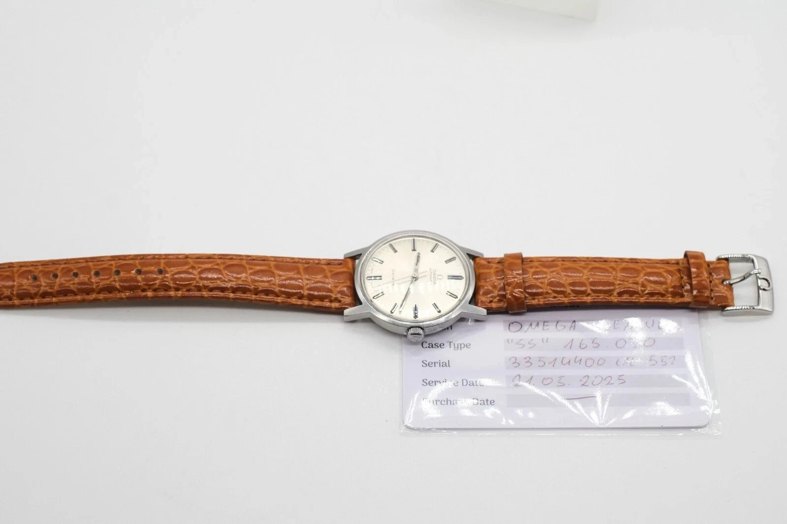 Serviced 1971 Automatic OMEGA Geneve Ref 165.070 Cal. 552 * Warranty