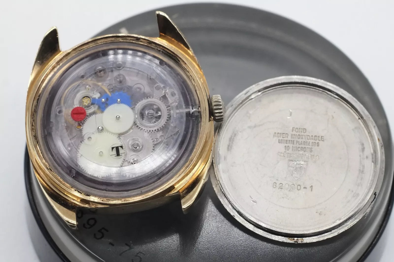 Tissot Actualis Autolup 82800-1 * Hand Wind * Gold Plated *