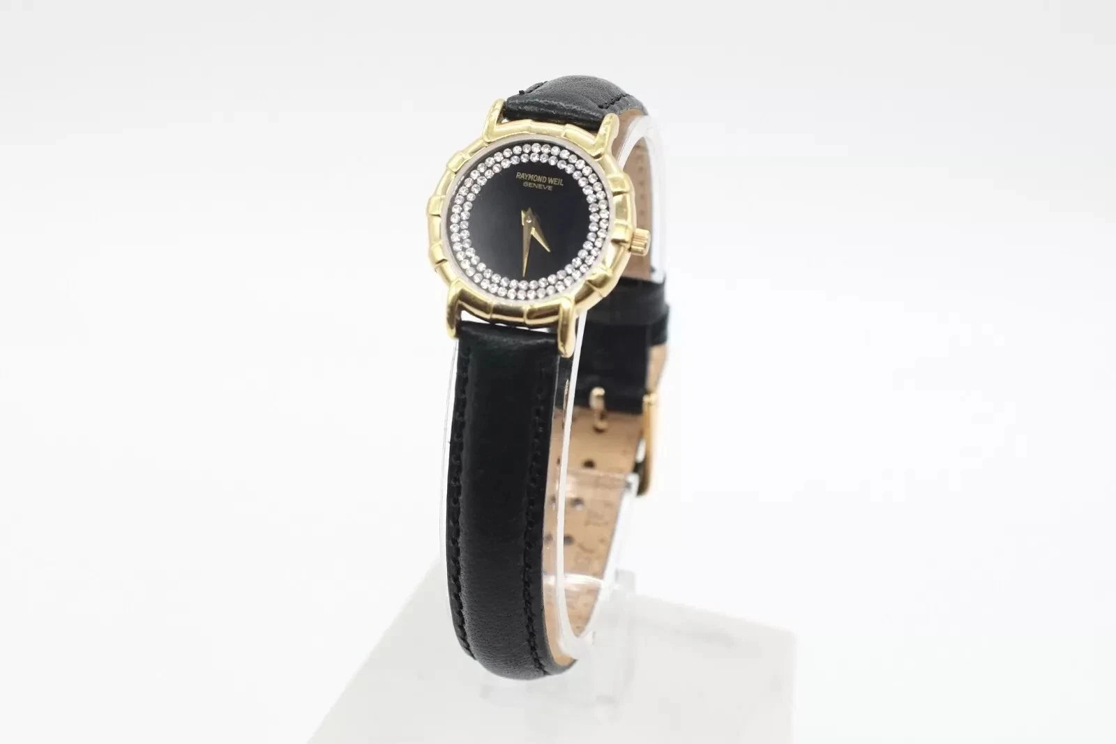 Raymond Weil 3741 18k Gold Plated Diamond Dial Ladies Watch