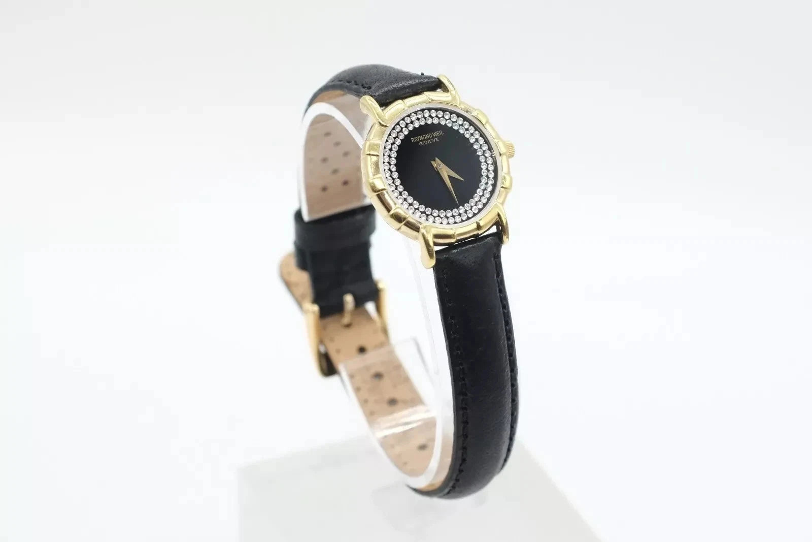 Raymond Weil 3741 18k Gold Plated Diamond Dial Ladies Watch