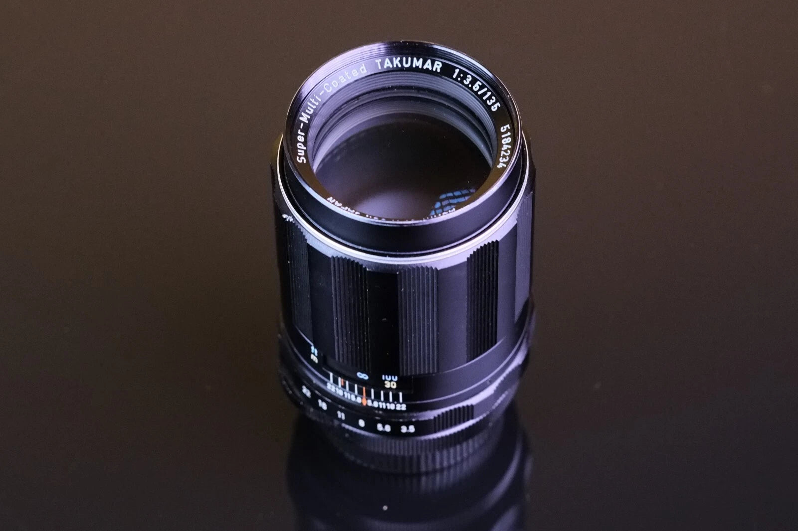S-M-C TAKUMAR 135MM f3.5 * 1:3.5/135