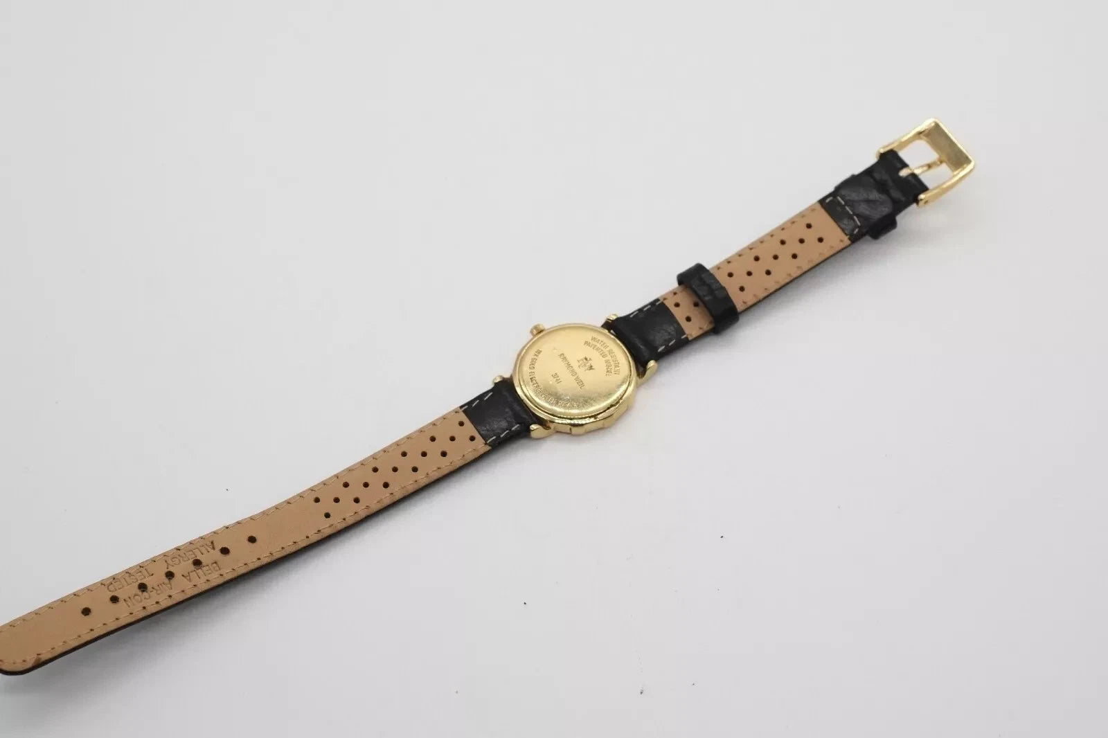 Raymond Weil 3741 18k Gold Plated Diamond Dial Ladies Watch