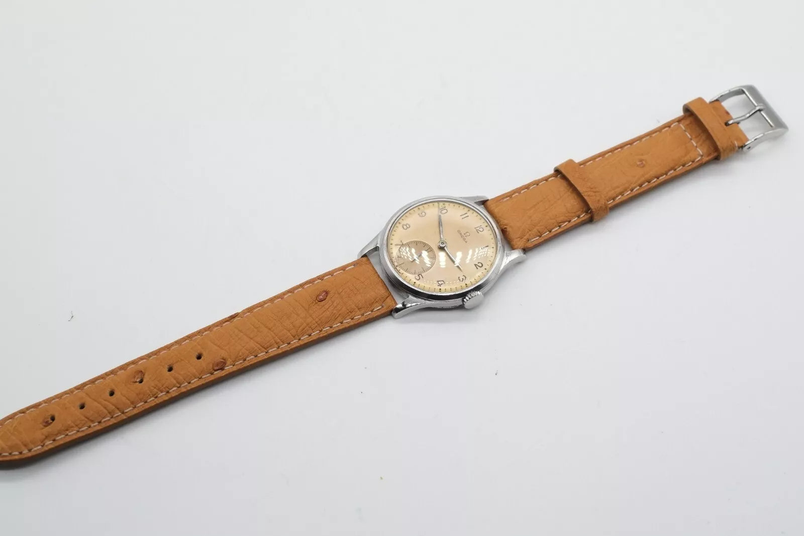 Mens Vintage 1946 Omega Dennison 13322 Hand Wind * Cal 30T2 PC *