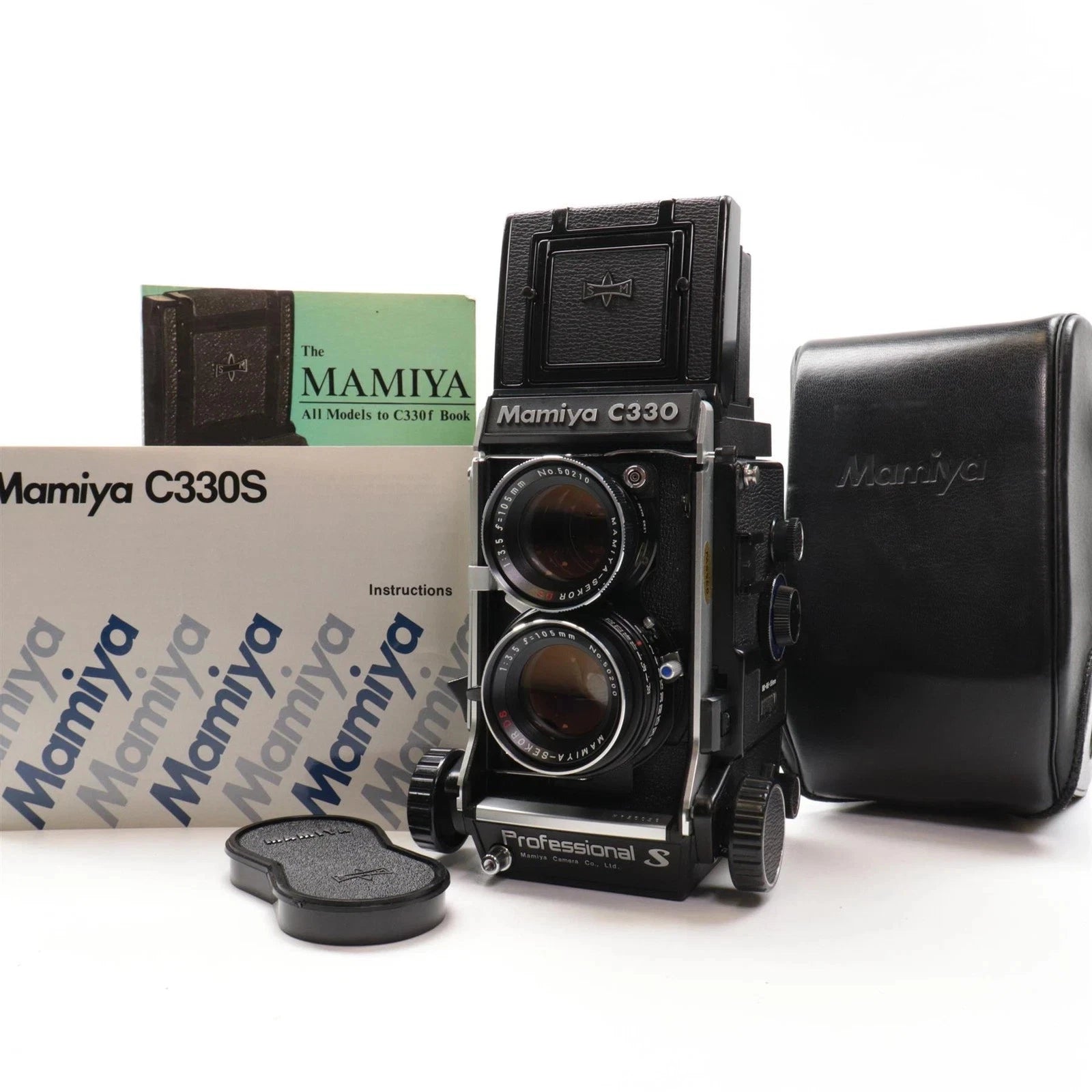 MAMIYA C330 PRO S + MAMIYA SEKOR DS 105mm f/3.5 & MAMIYA SEKOR S 80mm