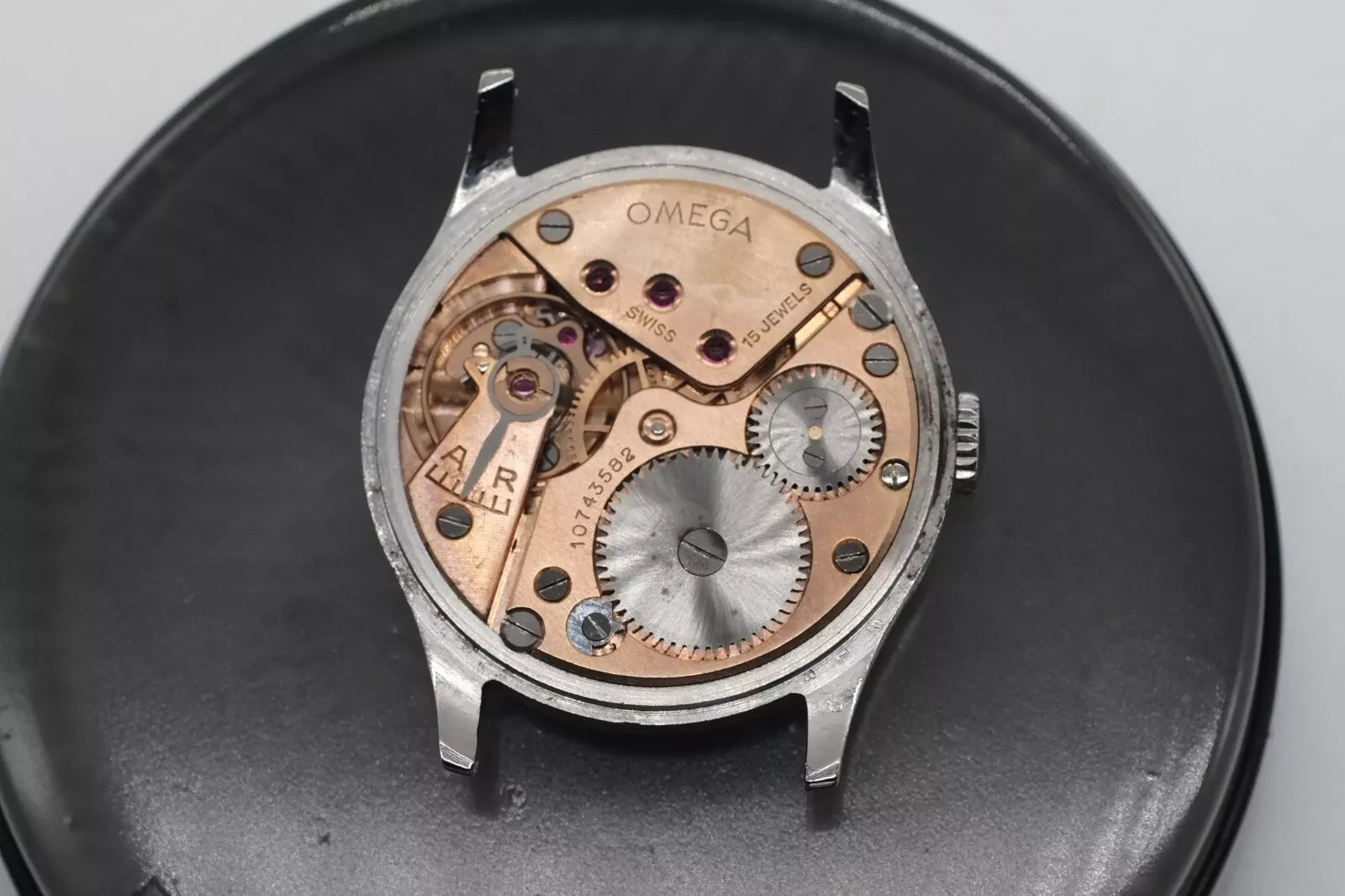 Mens Vintage 1946 Omega Dennison 13322 Hand Wind * Cal 30T2 PC *