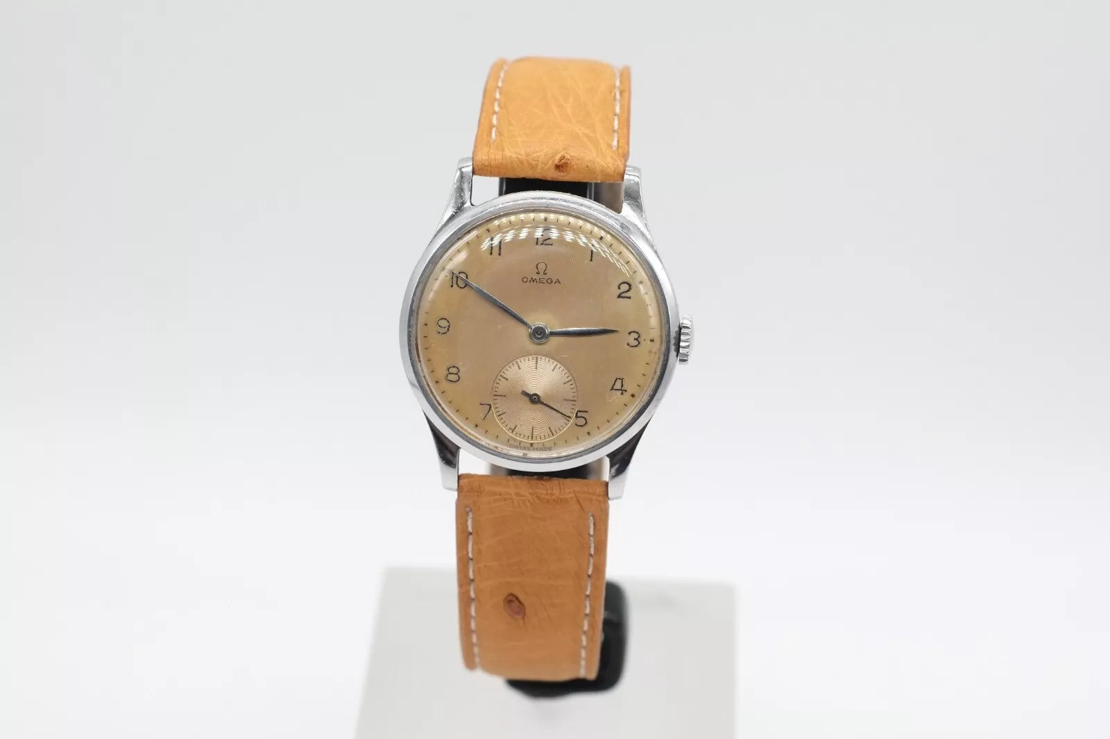 Mens Vintage 1946 Omega Dennison 13322 Hand Wind * Cal 30T2 PC *