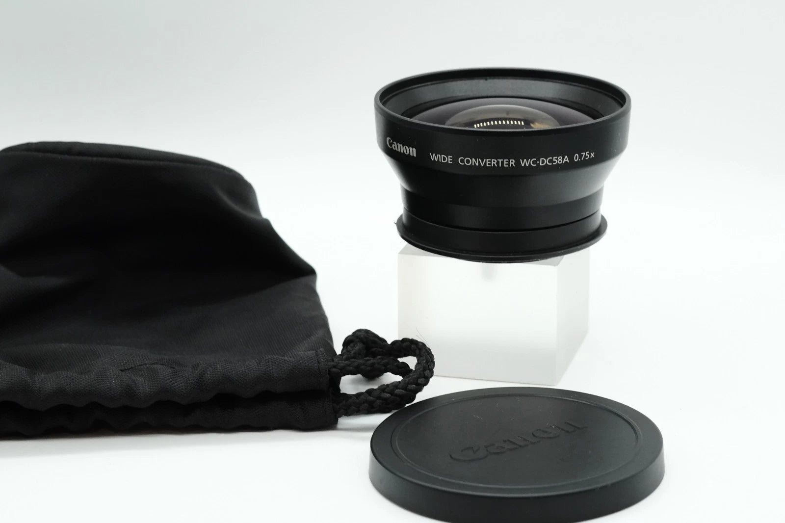 Canon Converters  WC-DC58A 0.75x + TC-DC58A 1.5x + TC-DC58N 1.75X + Lens Adapter LA-DC58C & Filter Adapter FA-DC58B + Conversion Lens Adapter LA-DC58E