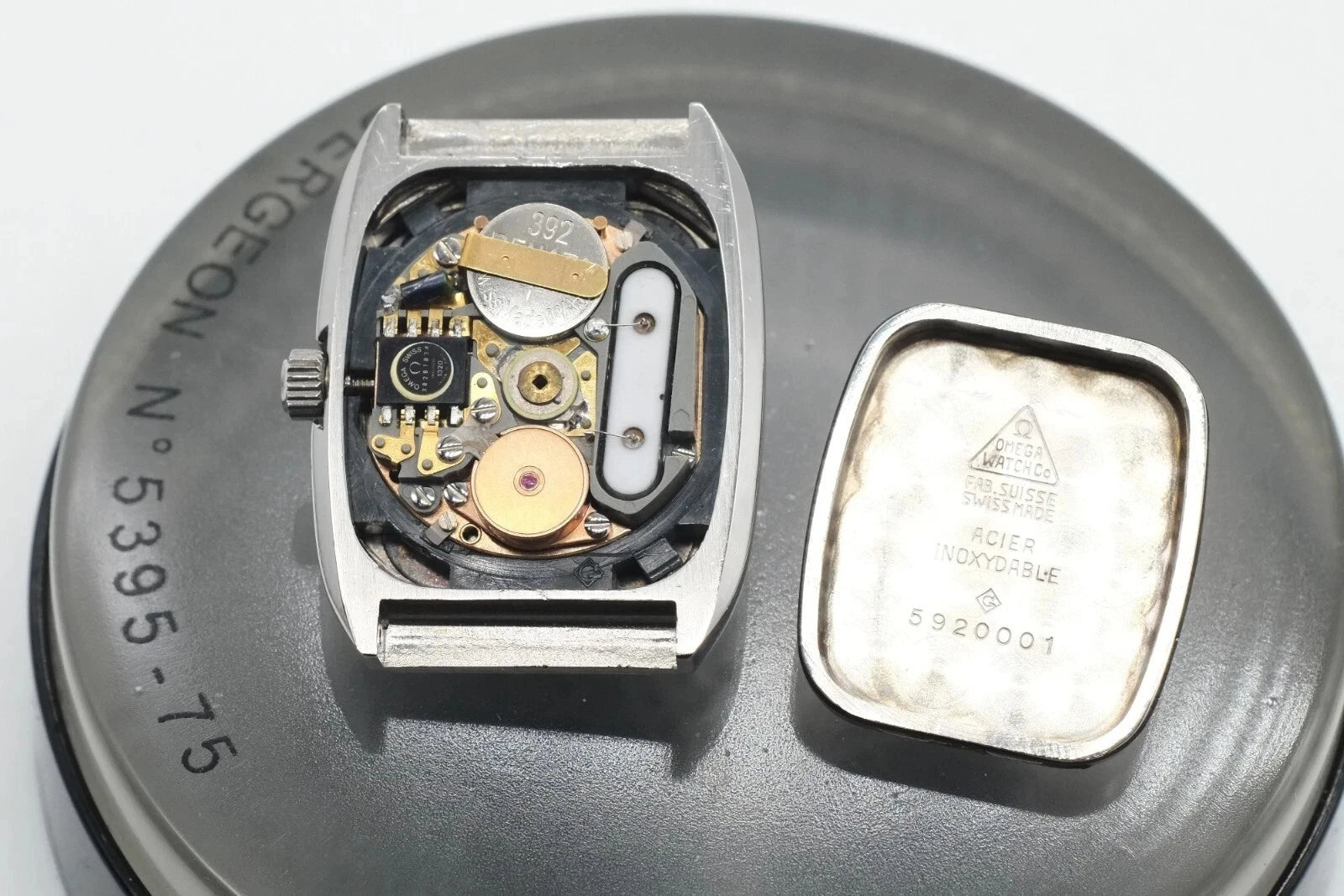Ladies Vintage 1974 Omega DeVille Quartz 592.0001 Cal 1320