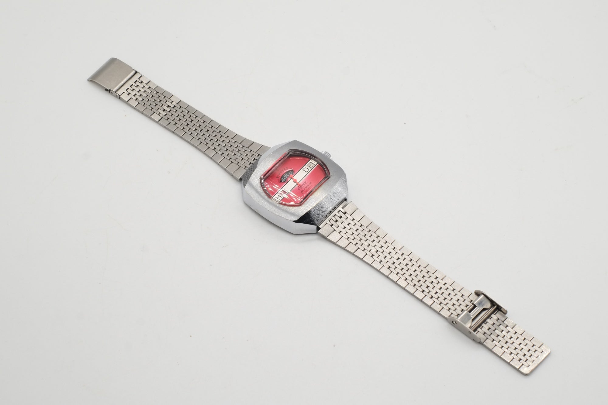 Men's Vintage Fero Feldmann Jump Hour Watch Hand Wind