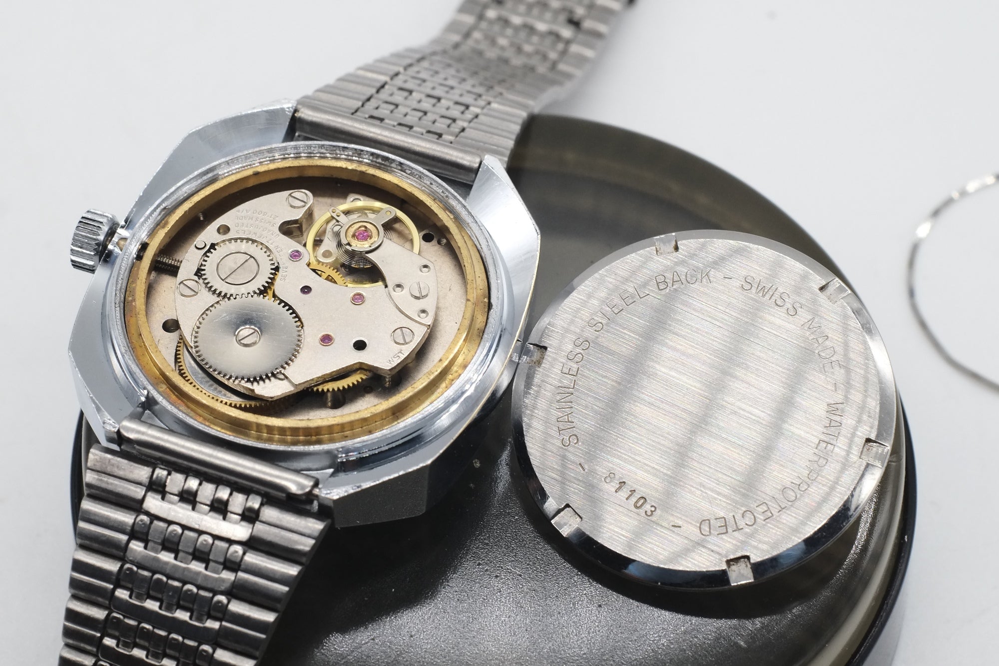 Men's Vintage Fero Feldmann Jump Hour Watch Hand Wind