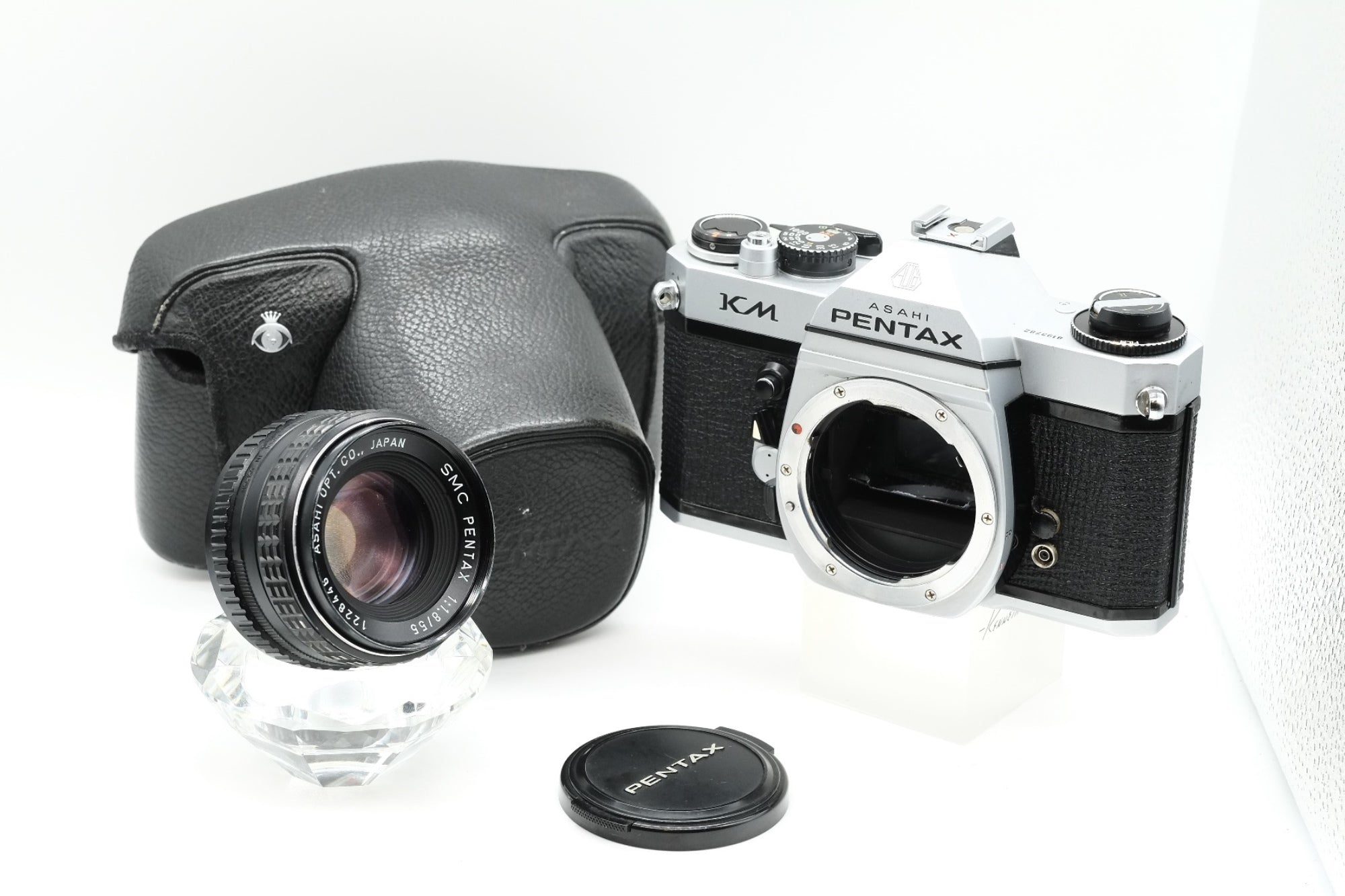 *** VGC *** Pentax KM 35mm SLR film Camera w 1.8/55