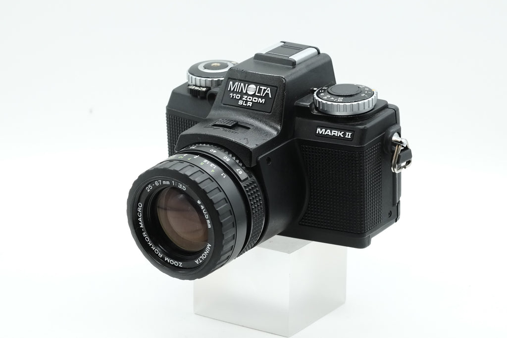 Minolta 110 Zoom SLR Mark II 110 film camera + 2 x Films rolls