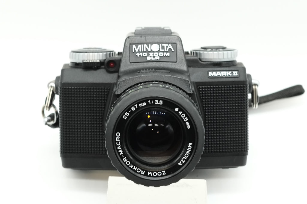 Minolta 110 Zoom SLR Mark II 110 film camera + 2 x Films rolls
