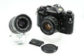 * VGC * Canon A-1 + Canon FD 50mm 1.8 + Canon 35-70mm F/3.5-4.5 * NEW LIGHT SEALS