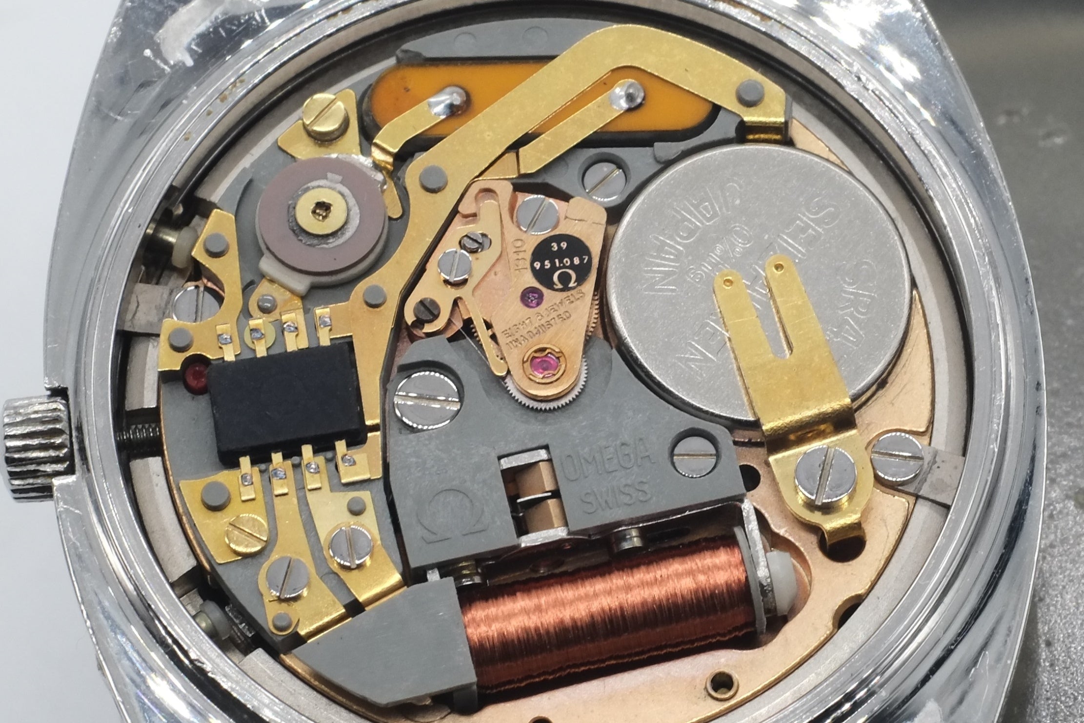 * VGC * 1976 Omega Geneve Quartz ST 196.0066 Cal 1310 + Bracelet 1202