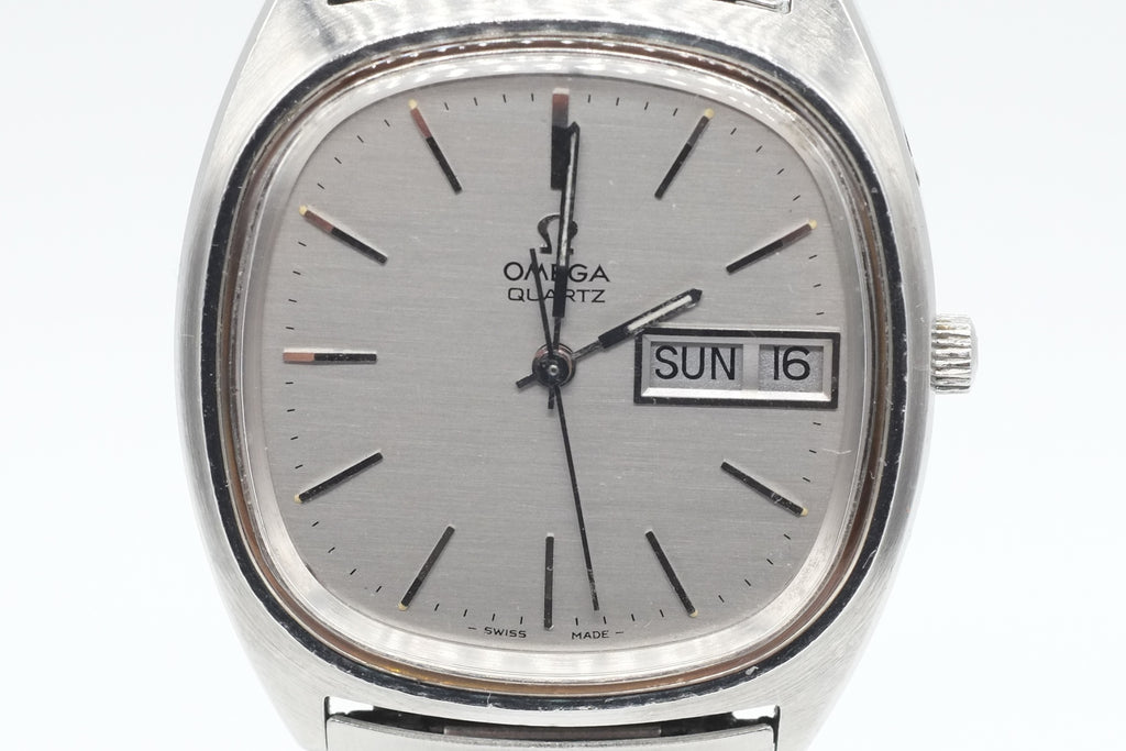 * VGC * 1976 Omega Geneve Quartz ST 196.0066 Cal 1310 + Bracelet 1202