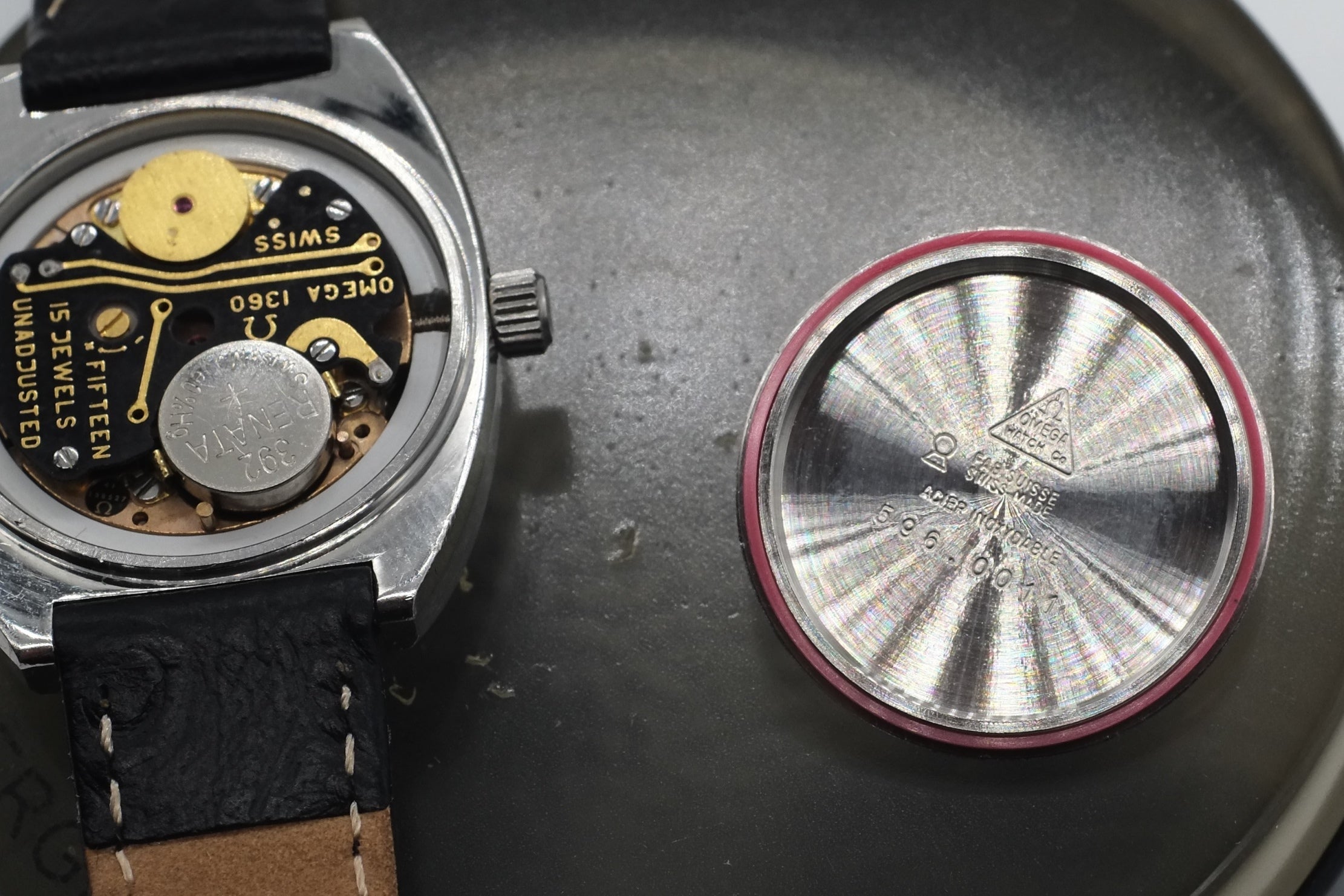 * Excellent * Ladies Vintage 1978 Omega Seamaster Quartz 596.0011 Cal 1360