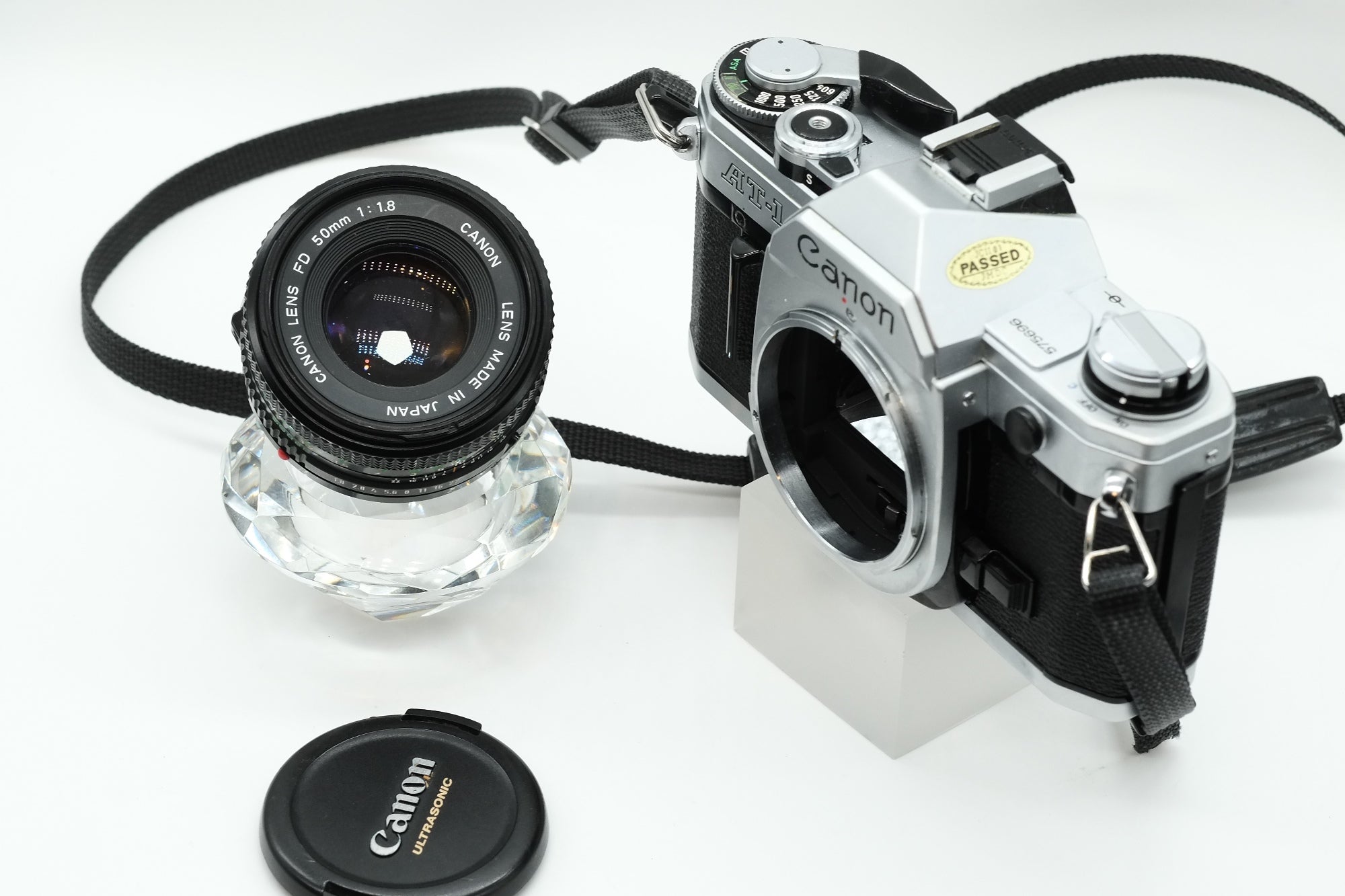 Canon AT-1 + Canon FD 50mm 1.8 + Canon 135mm + 70-210mm + Winder