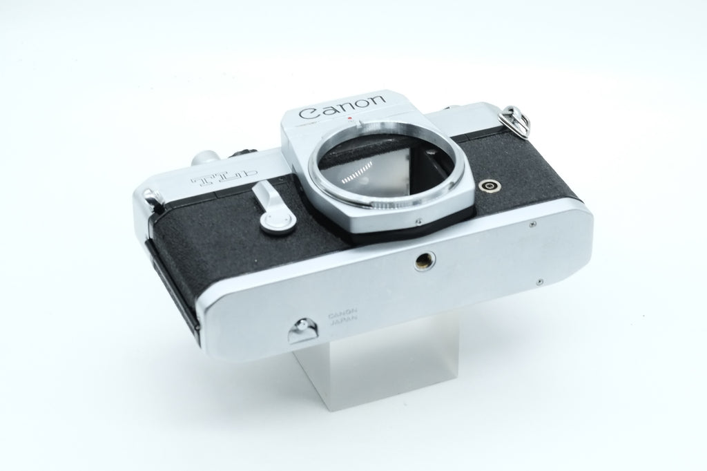 * VGC * Canon TLb 35mm SLR Film Camera w/ CANON 50mm f1.8 & FL CANON 200mm F/4.5