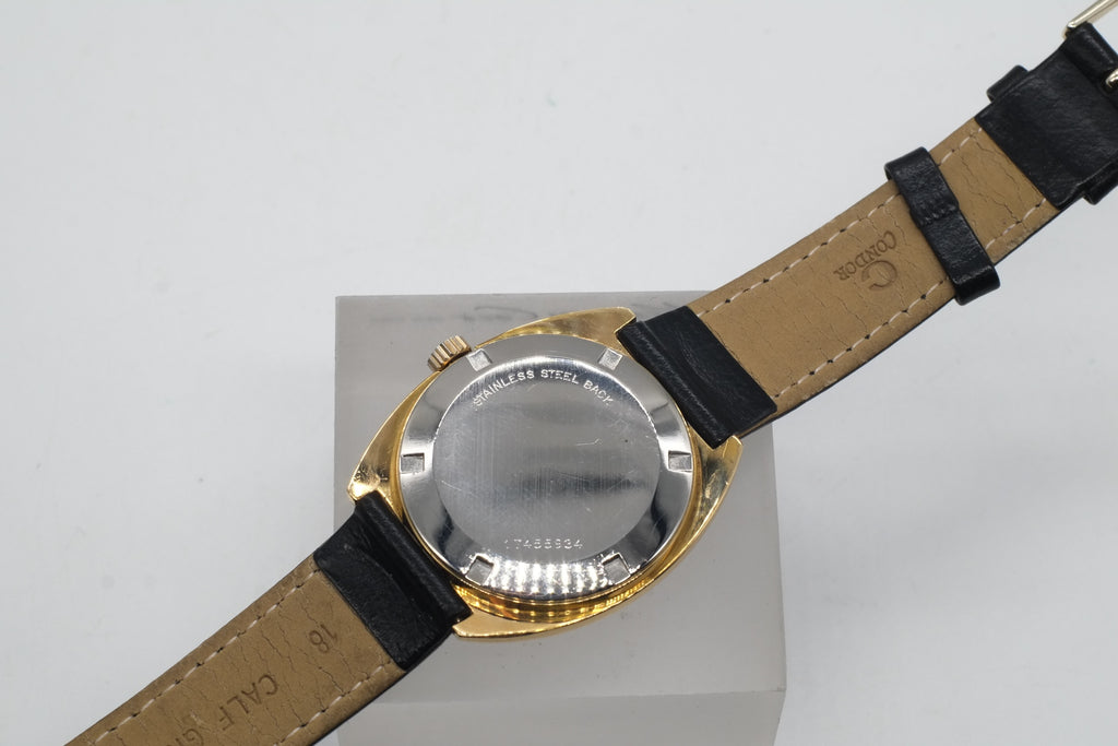 Serviced Vintage Longines Conquest Ref 1572.1 Automatic Cal L633.1 * Gold Plated