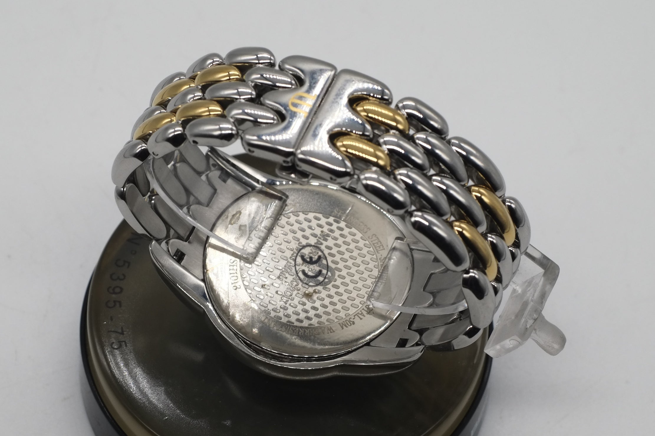 Excellent Gents MAURICE LACROIX SPHERE SH1018 Two Tone WRISTWATCH Quartz