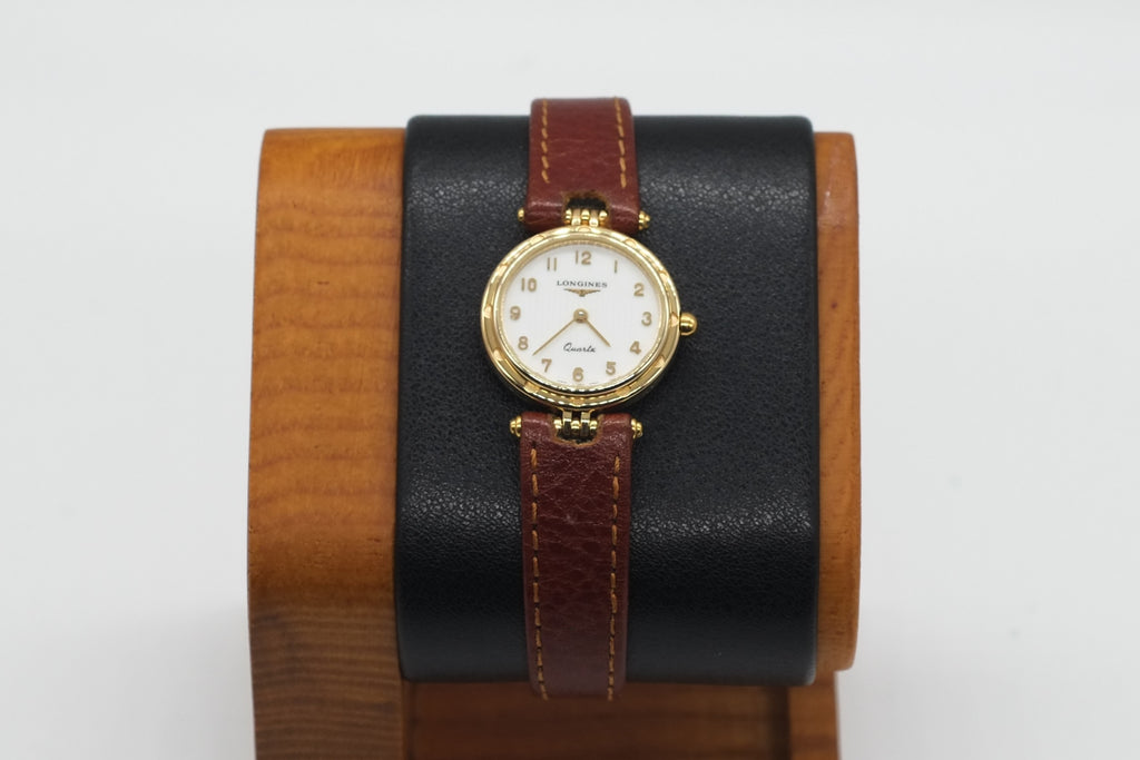 Serviced Ladies Longines Gold Plated Watch Quartz Ref 6623 L962.2