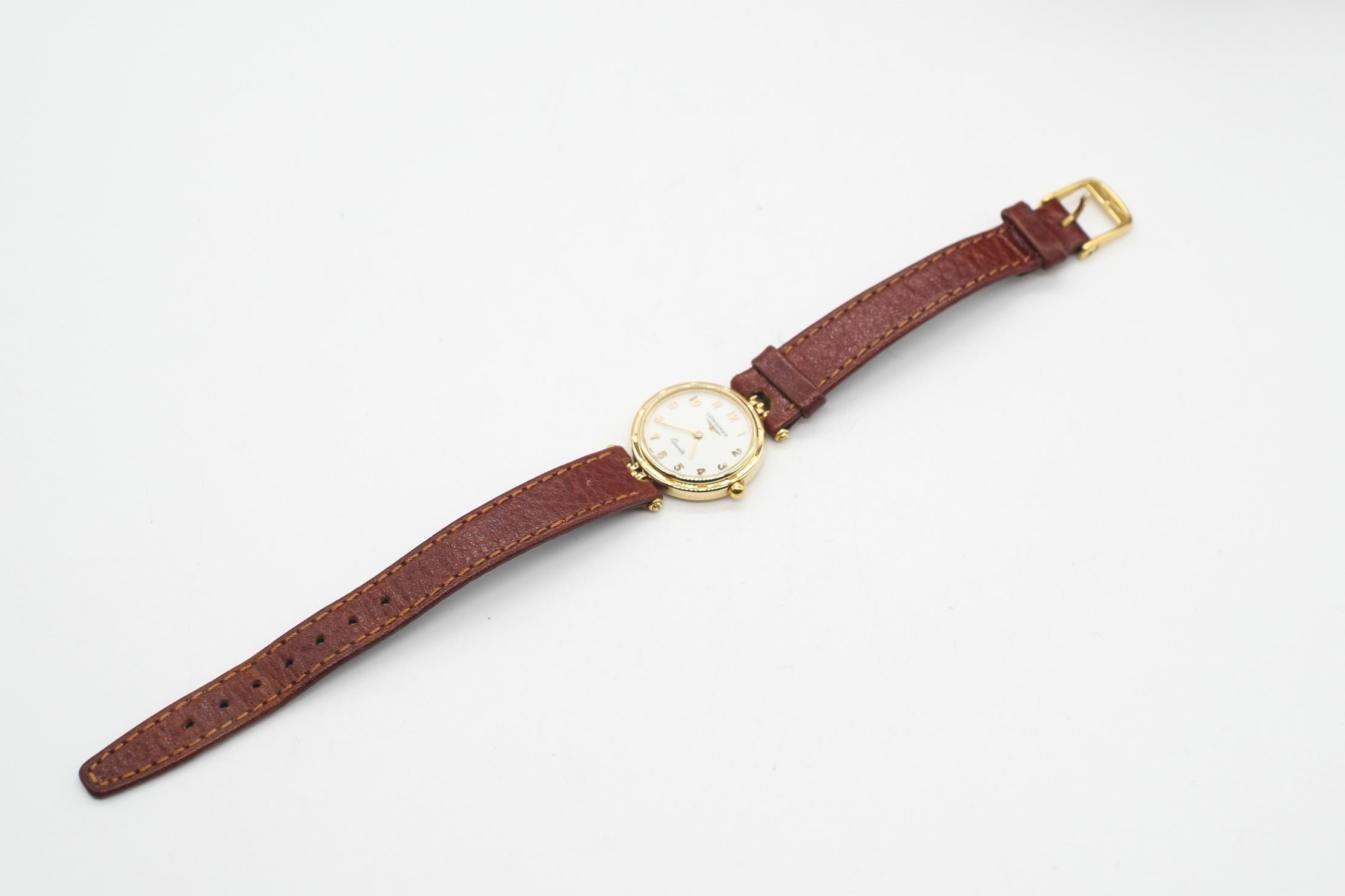Serviced Ladies Longines Gold Plated Watch Quartz Ref 6623 L962.2
